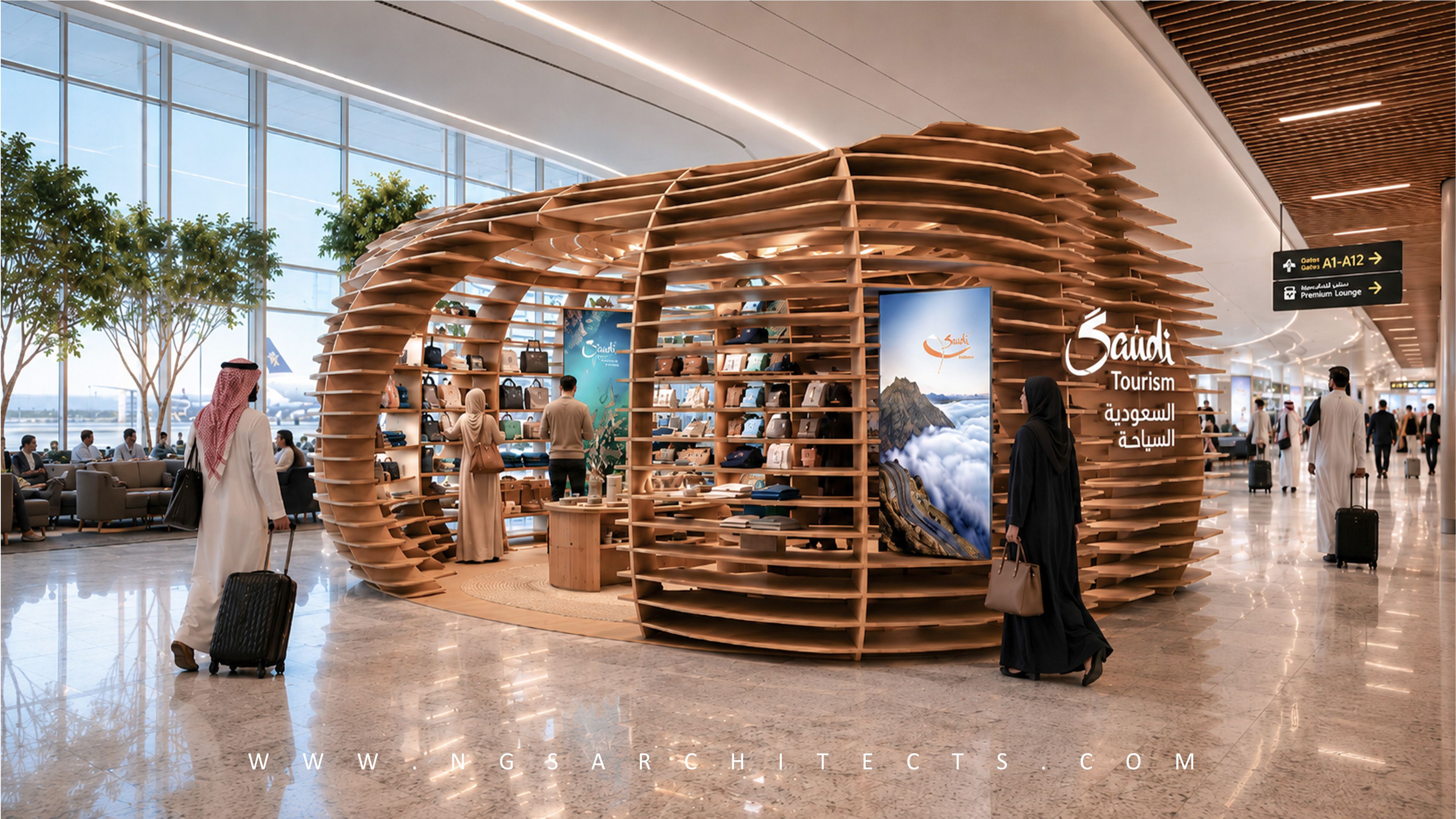 Tourist Pavillion - Saudi Arabia