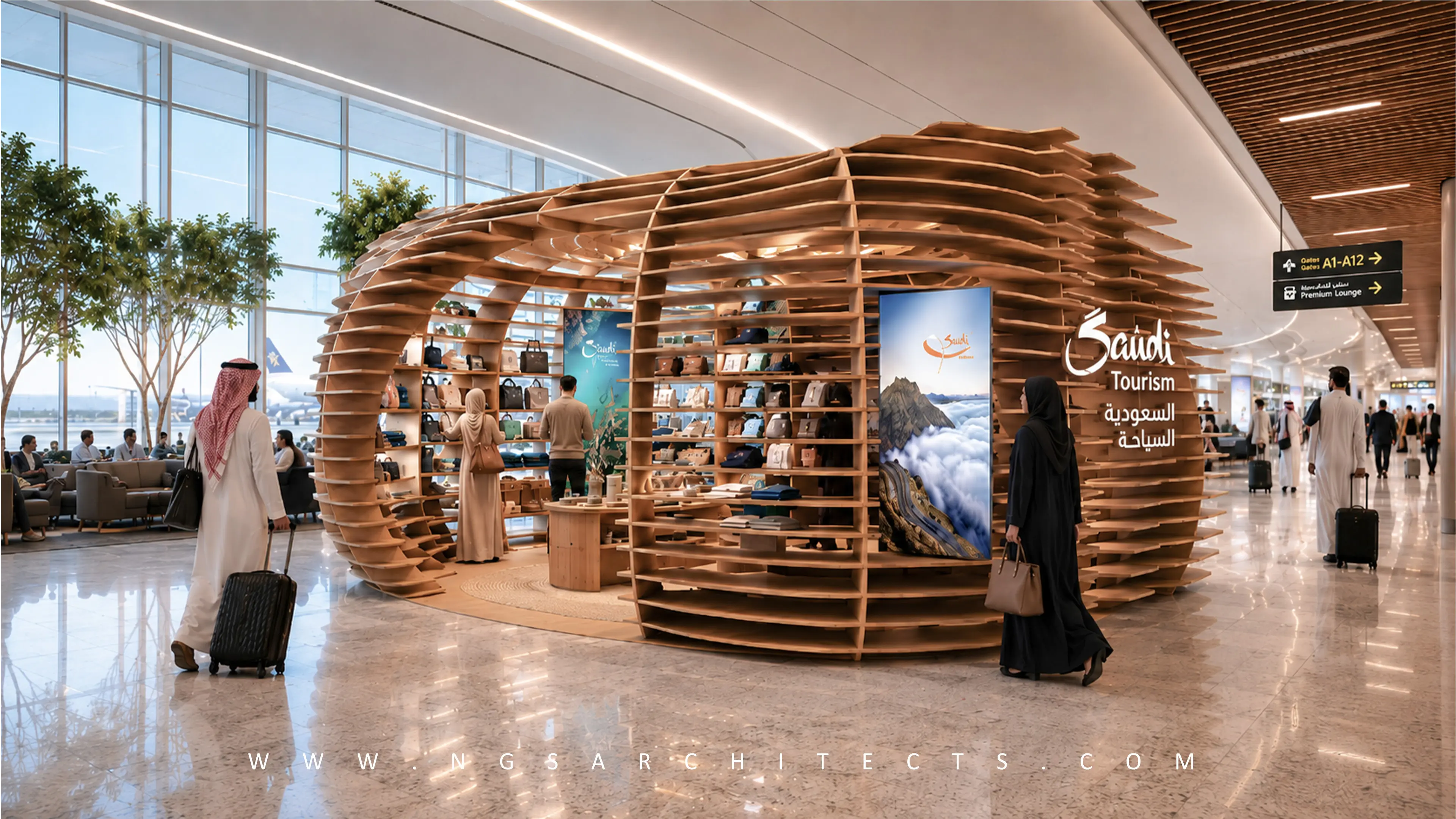 Tourist Pavillion - Saudi Arabia