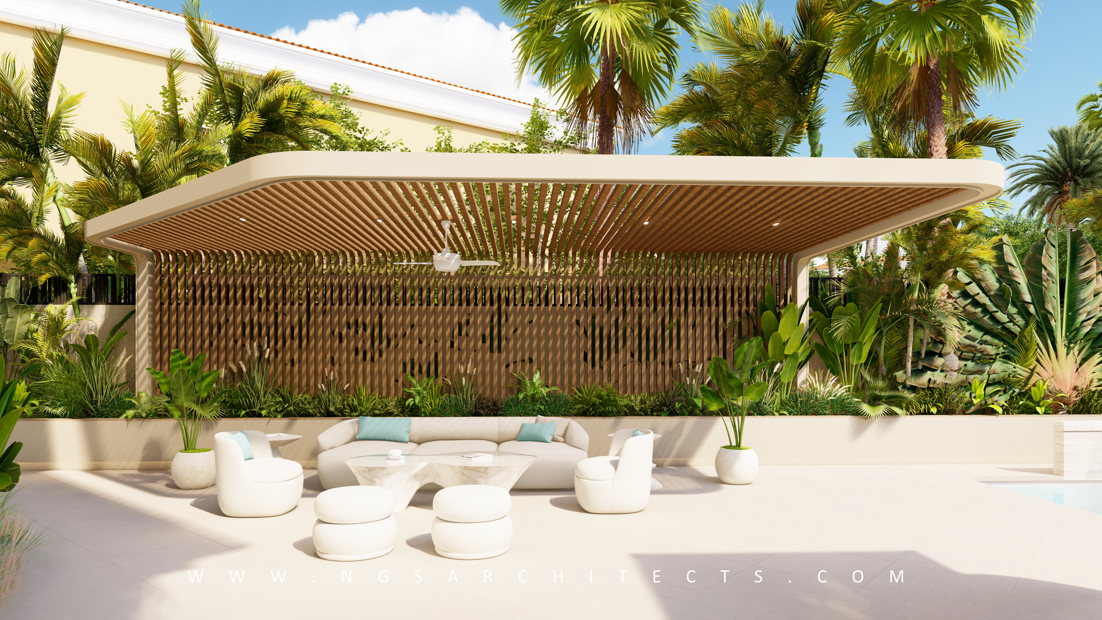 The Villa Community - Centro CC10 - Villa 7 - Dubai - UAE - Landscape Design (Client - Private)
