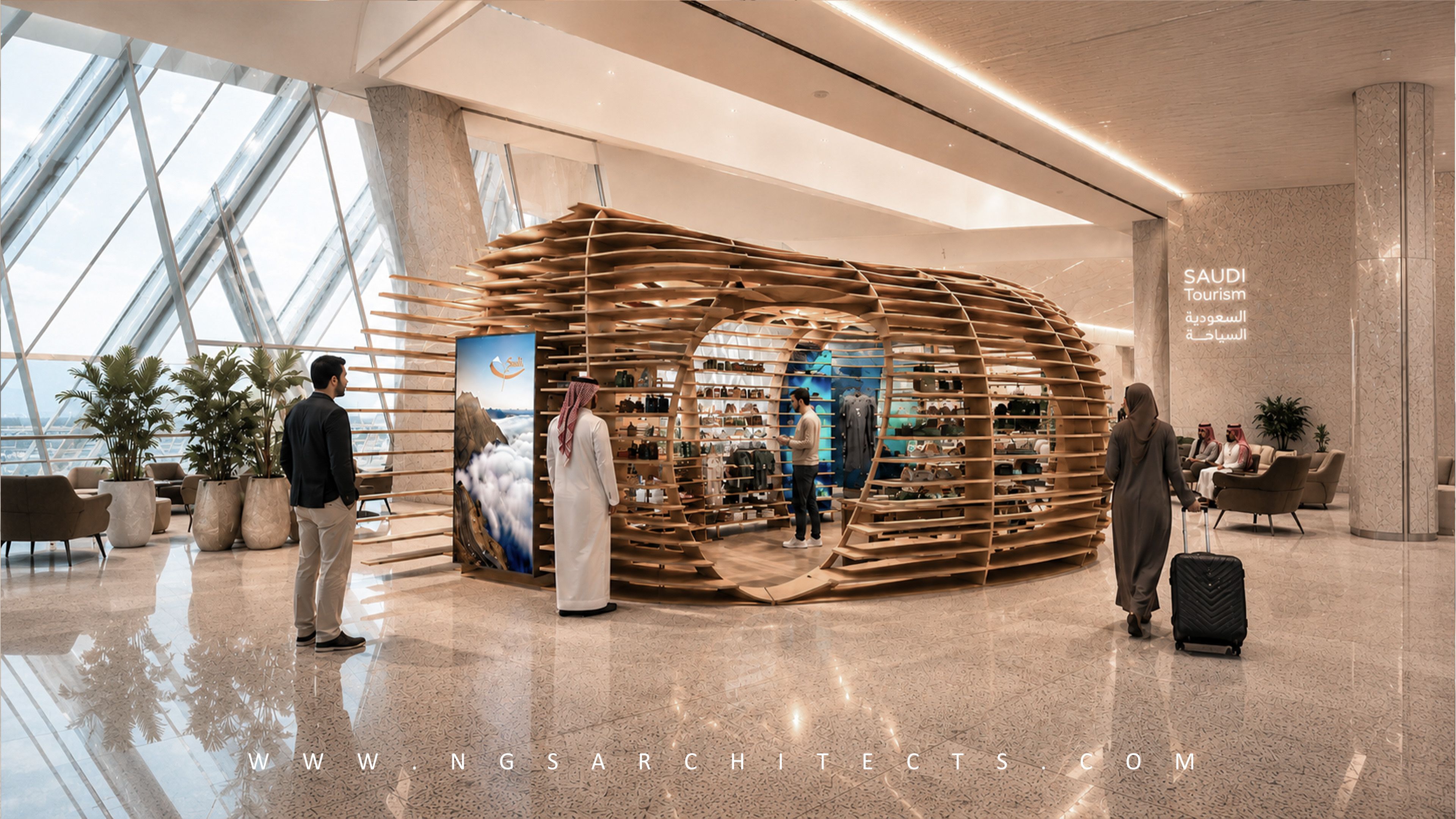 Tourist Pavillion - Saudi Arabia
