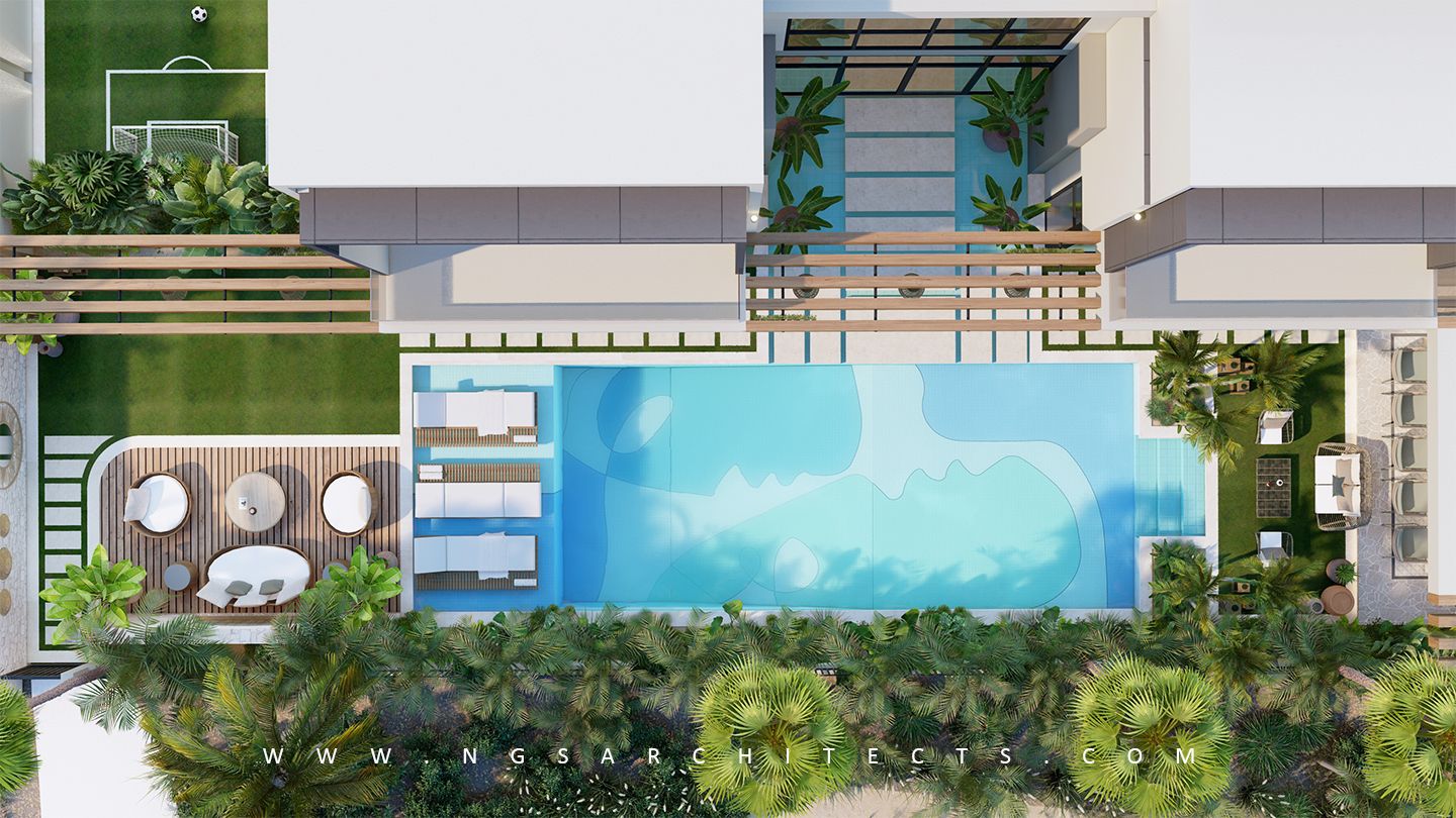 Golf Place - Dubai Hills Estate - Congo Inspired Landscape Design - Dubai - UAE