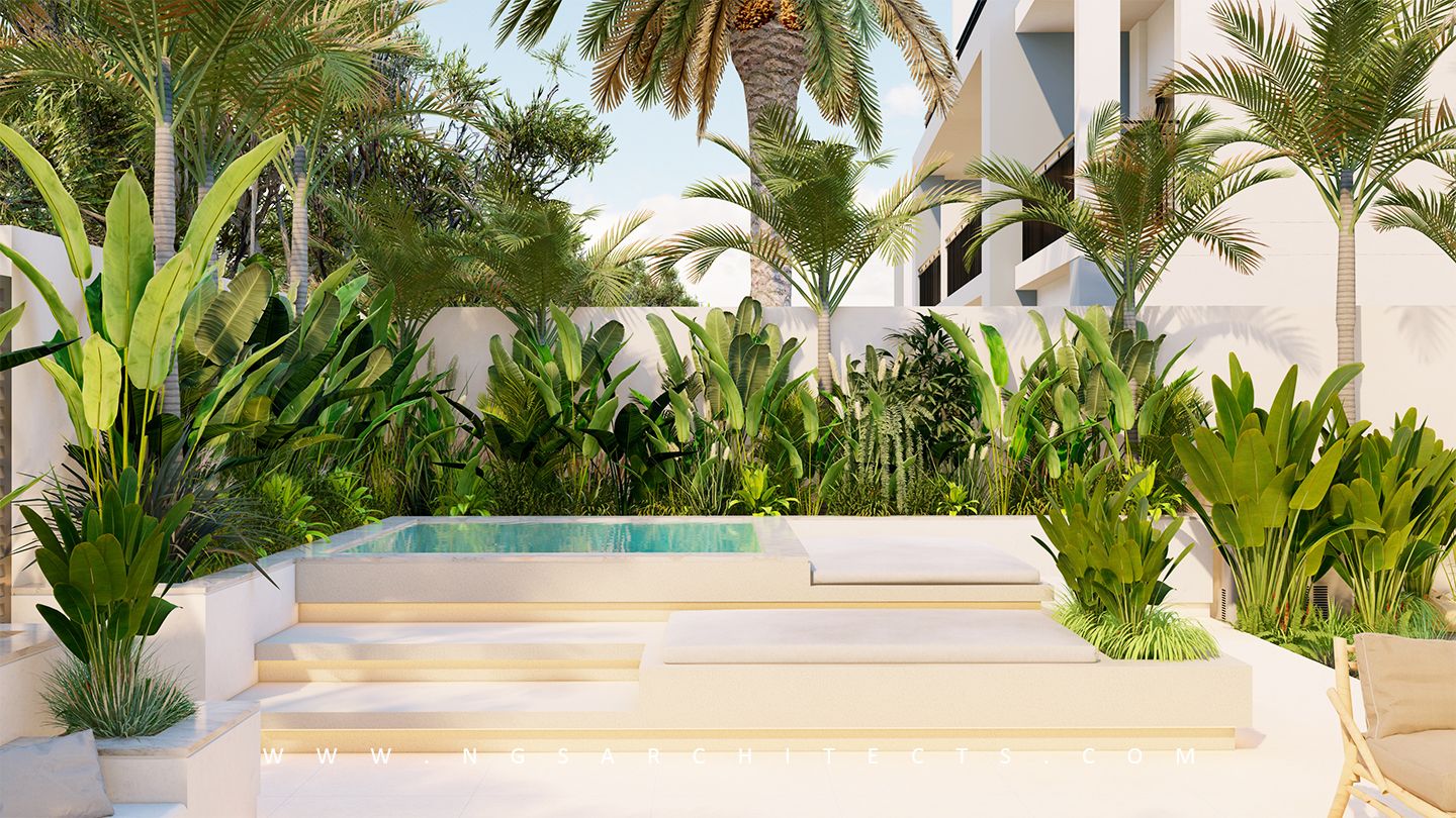 Beachfront V.19 - Landscape Design/Build - Dubai South - UAE