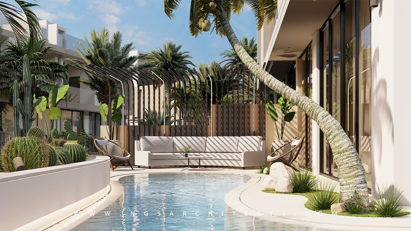 Dubai Hills Estate - UAE - Golf Grove Villa122 - Design and Build - Landscape Architecture
