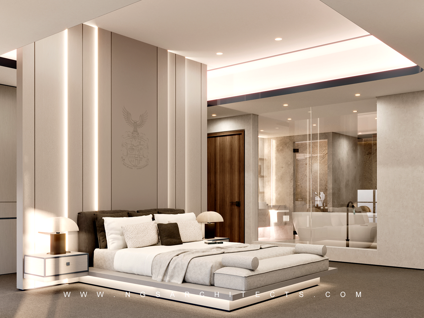 The Villa Community - Hacienda - Camino - Dubai - UAE (Master Bedroom - The Primary)