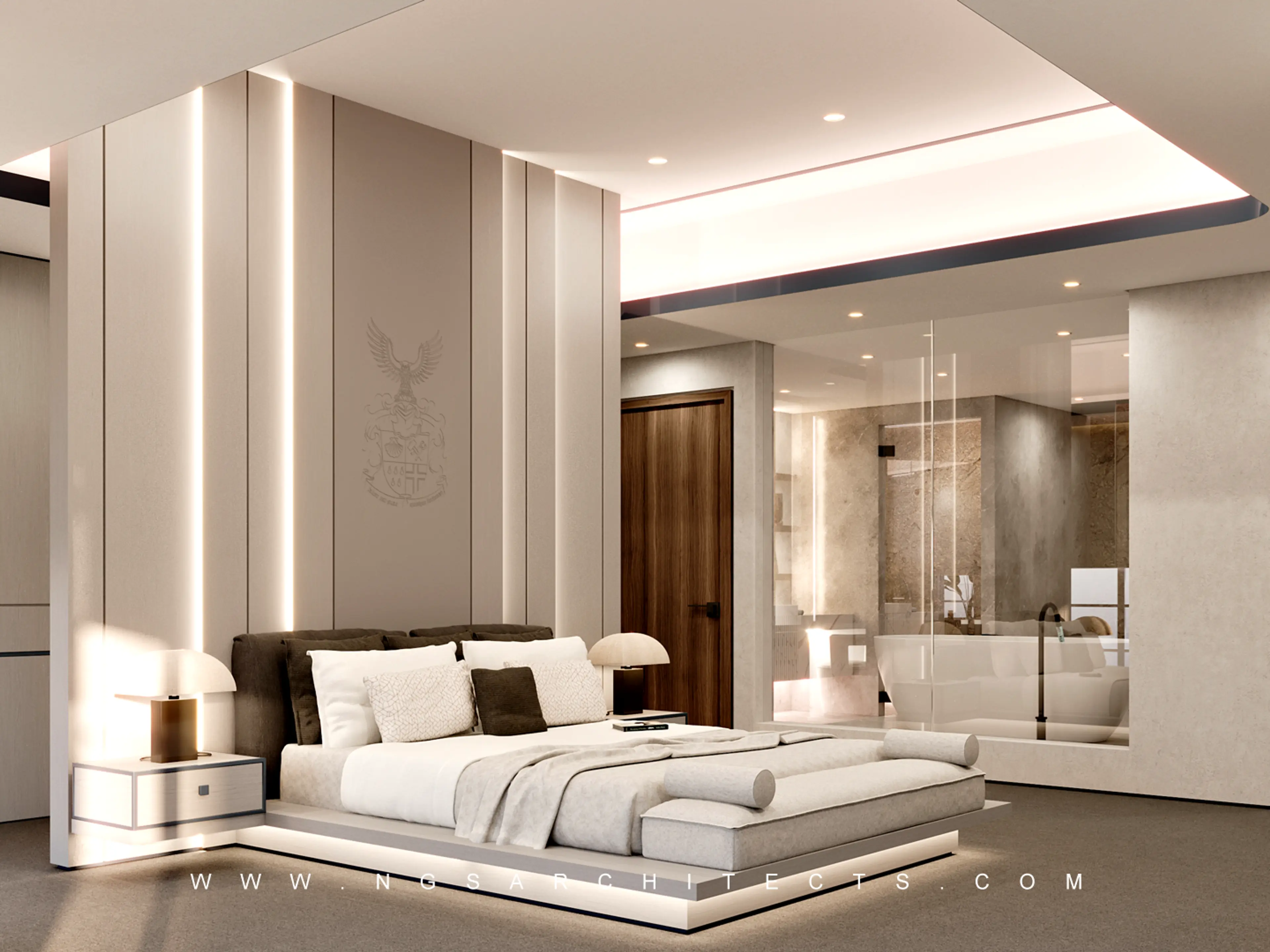 The Villa Community - Hacienda - Camino - Dubai - UAE (Master Bedroom - The Primary)