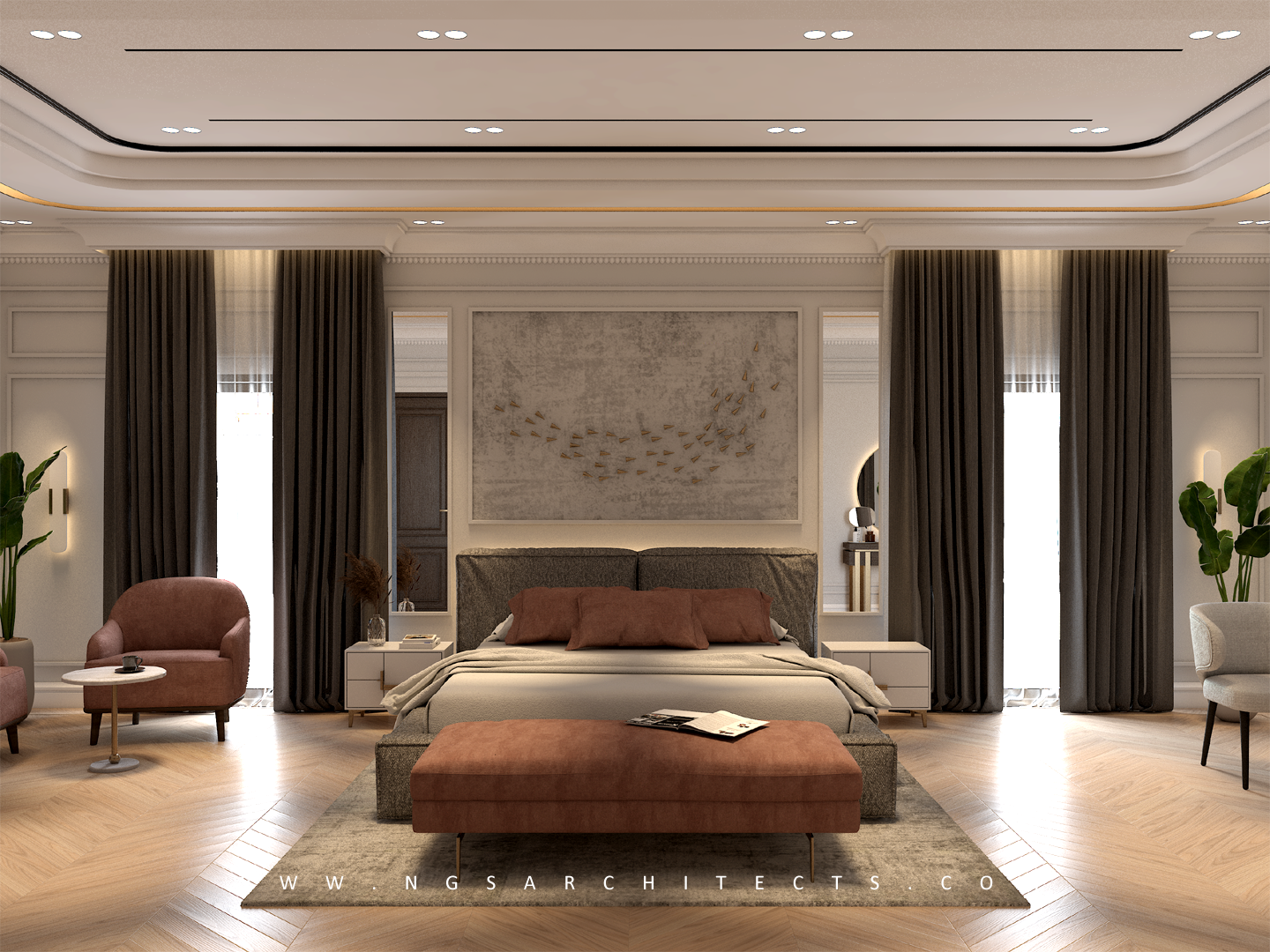 The Villa Community - V18 - Design and Build - Interior Design - Master Bedroom 2
