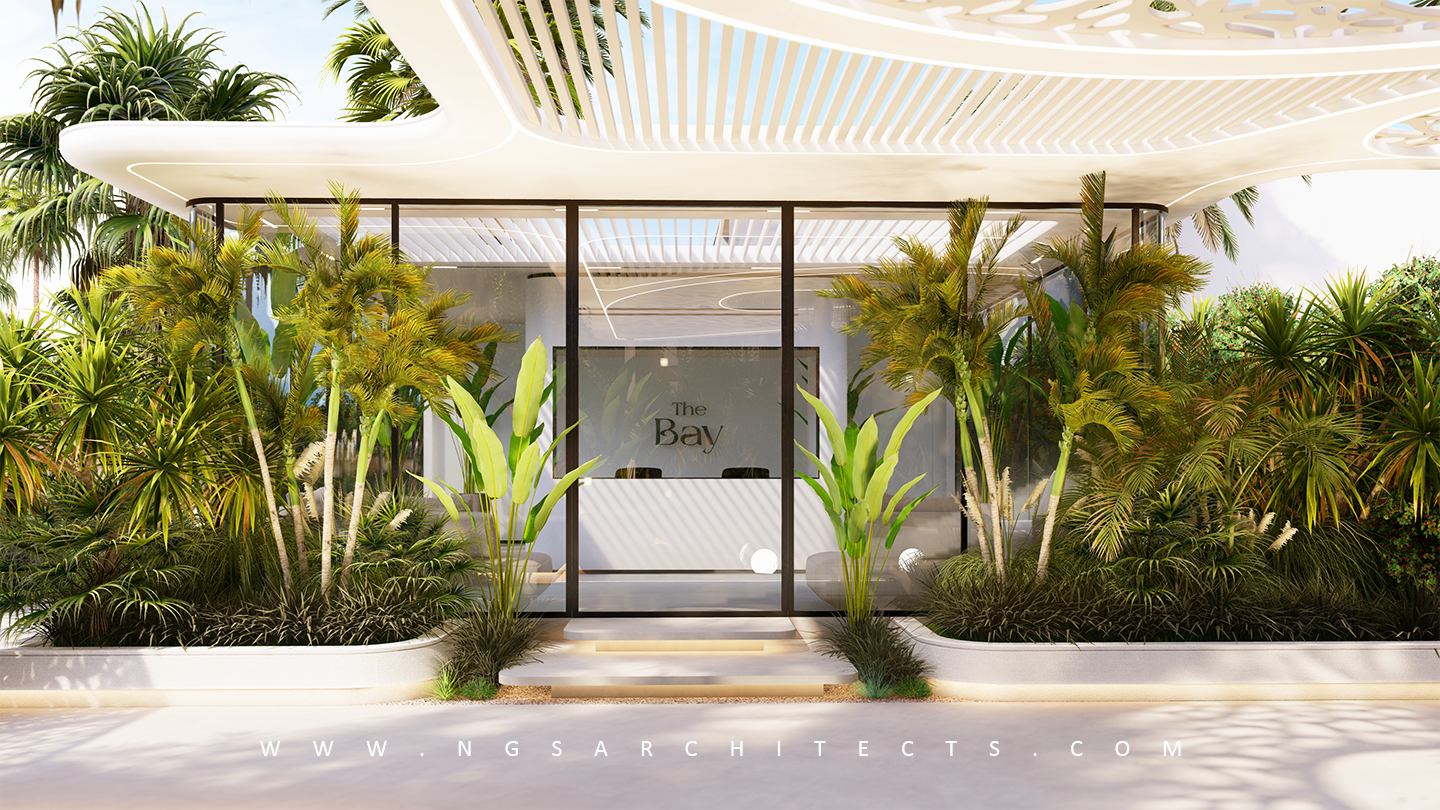 The Bay (Drop Off / Welcome Center) - Al Barari - Dubai - UAE - Landscape Design