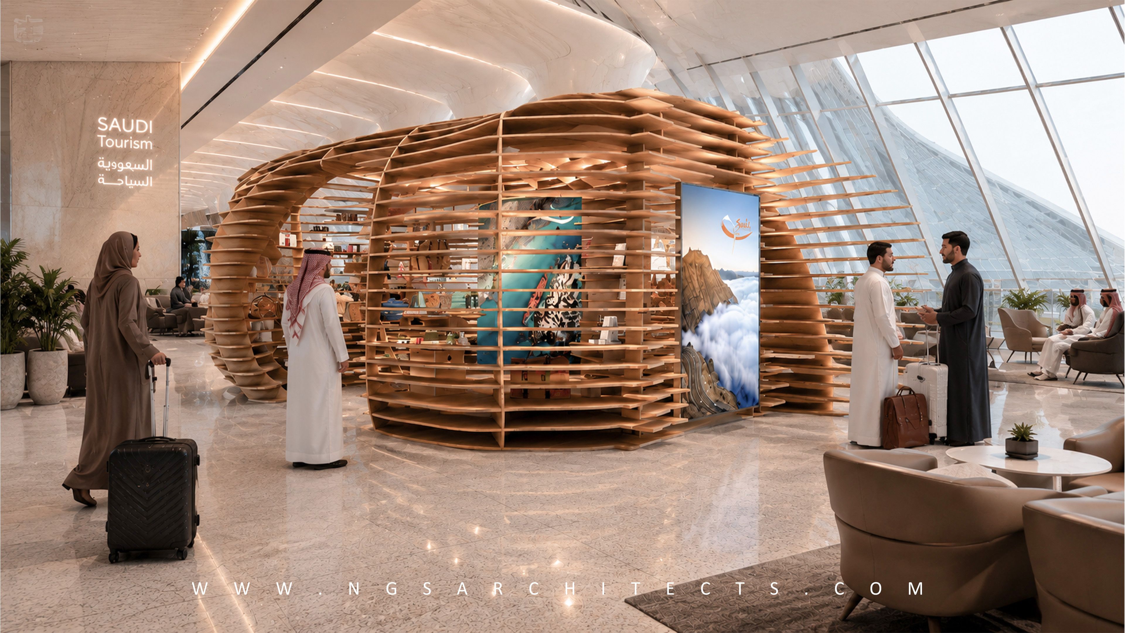 Tourist Pavillion - Saudi Arabia