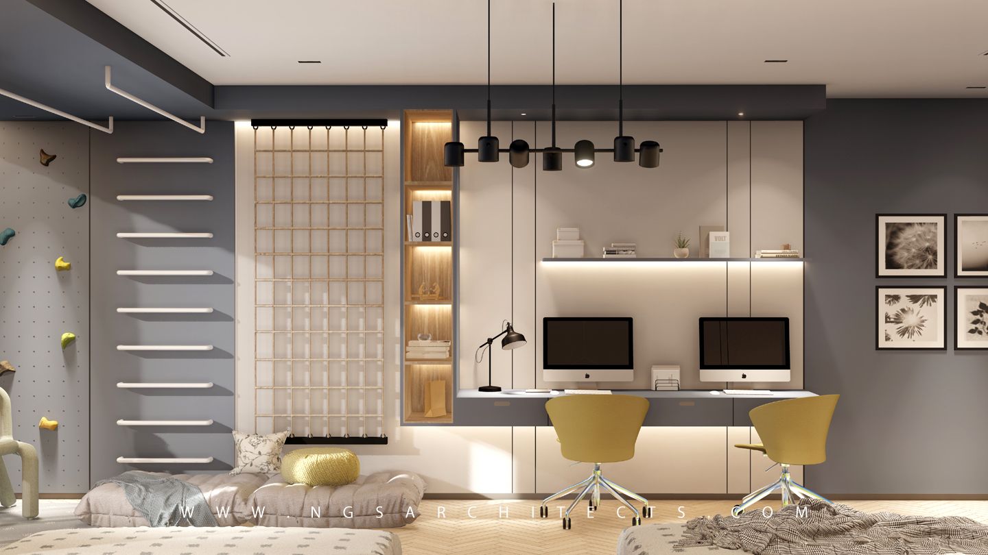 The Villa Community - V18 - Design and Build - Interior Design - Boys Bedroom