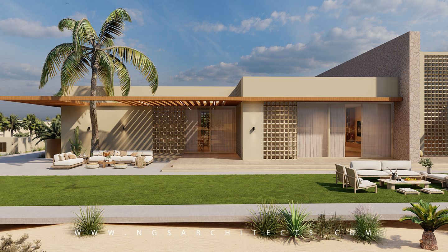 Sharjah - Sandscape Retreat - Architecture Design