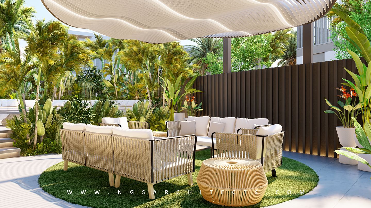 Tilal Al Ghaf - Elan - Dubai UAE - Landscape Design & Build