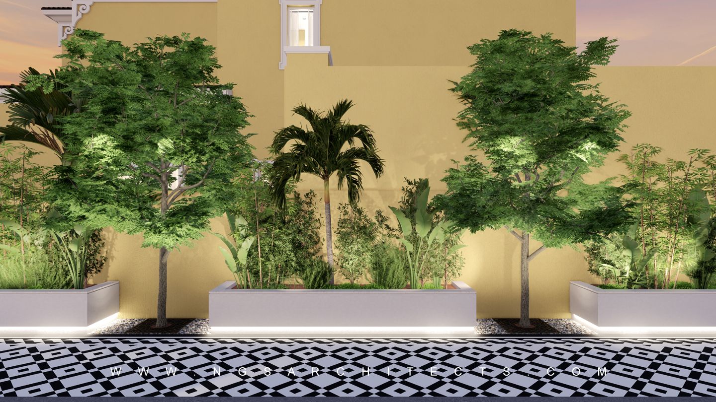 Villanova Community - La Quinta - V180 - Landscape Design & Build (Modern - Mediterranean - Spanish Colonial Design)