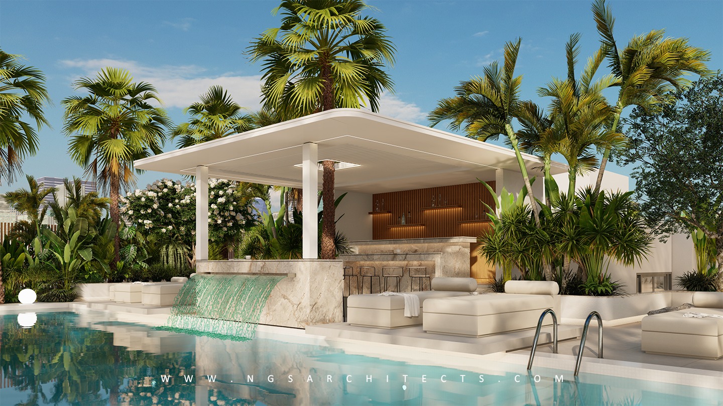 Elemental 78 - Al Satwa - Dubai - UAE - Tower Landscape Design (Client - Al Barari)