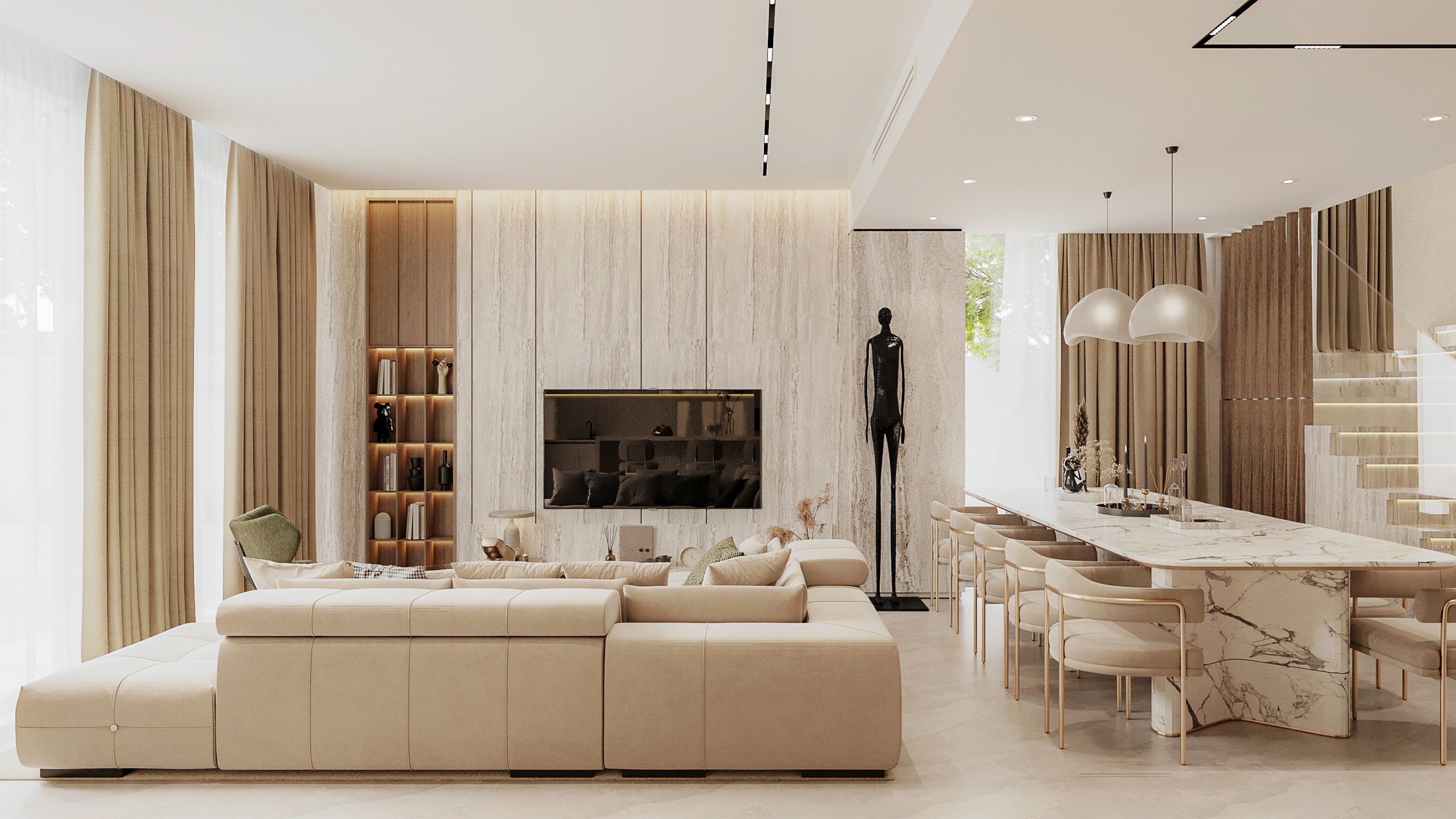 Dubai Hills Estate - Fairways 191 - Interior Design - Part 1