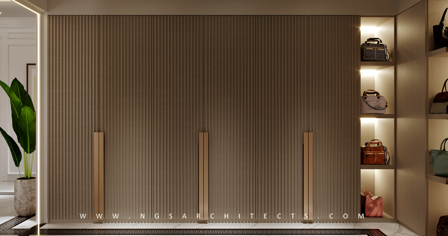 The Villa Community - CC4 - Design and Build - Interior Design - Bedroom - Master Bedroom - Living - Walk-In Closet