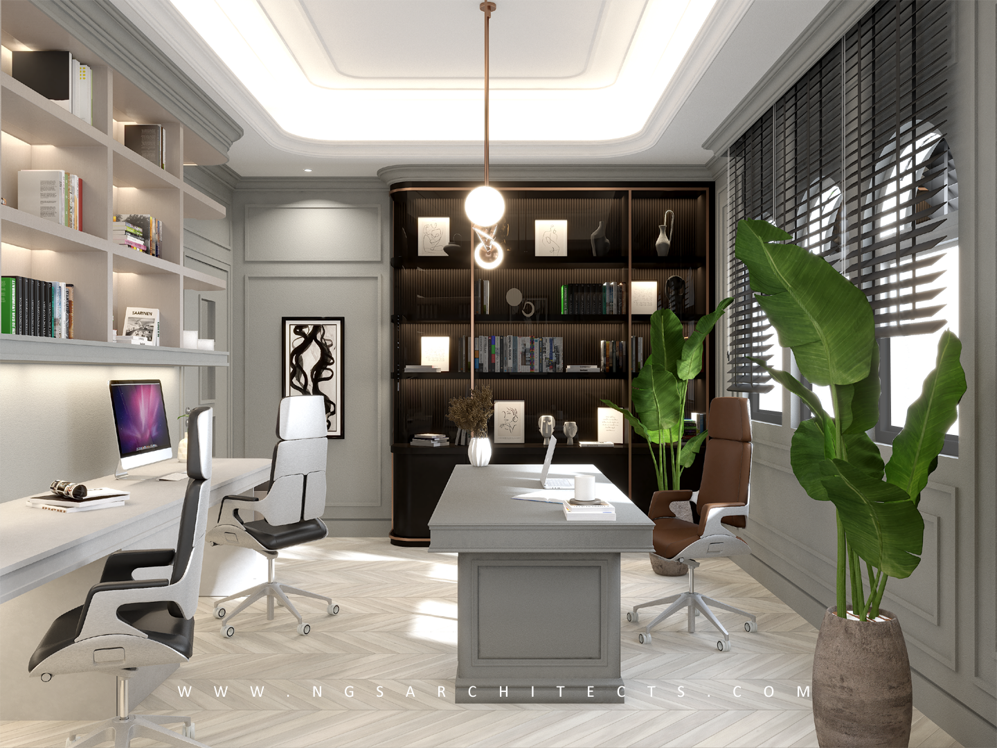 The Villa Community - CC4 - Design and Build - Interior Design - Study