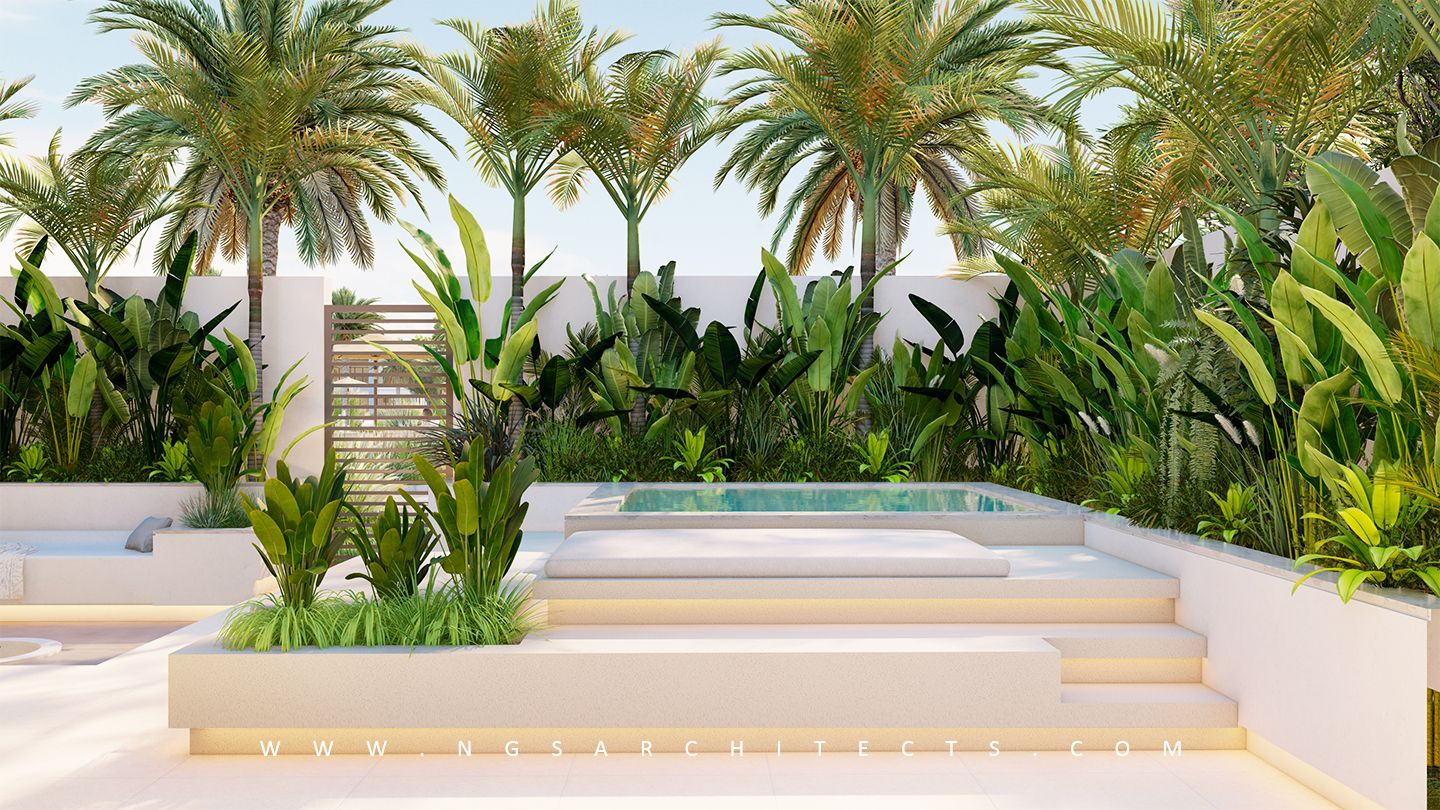 Beachfront V.19 - Landscape Design/Build - Dubai South - UAE