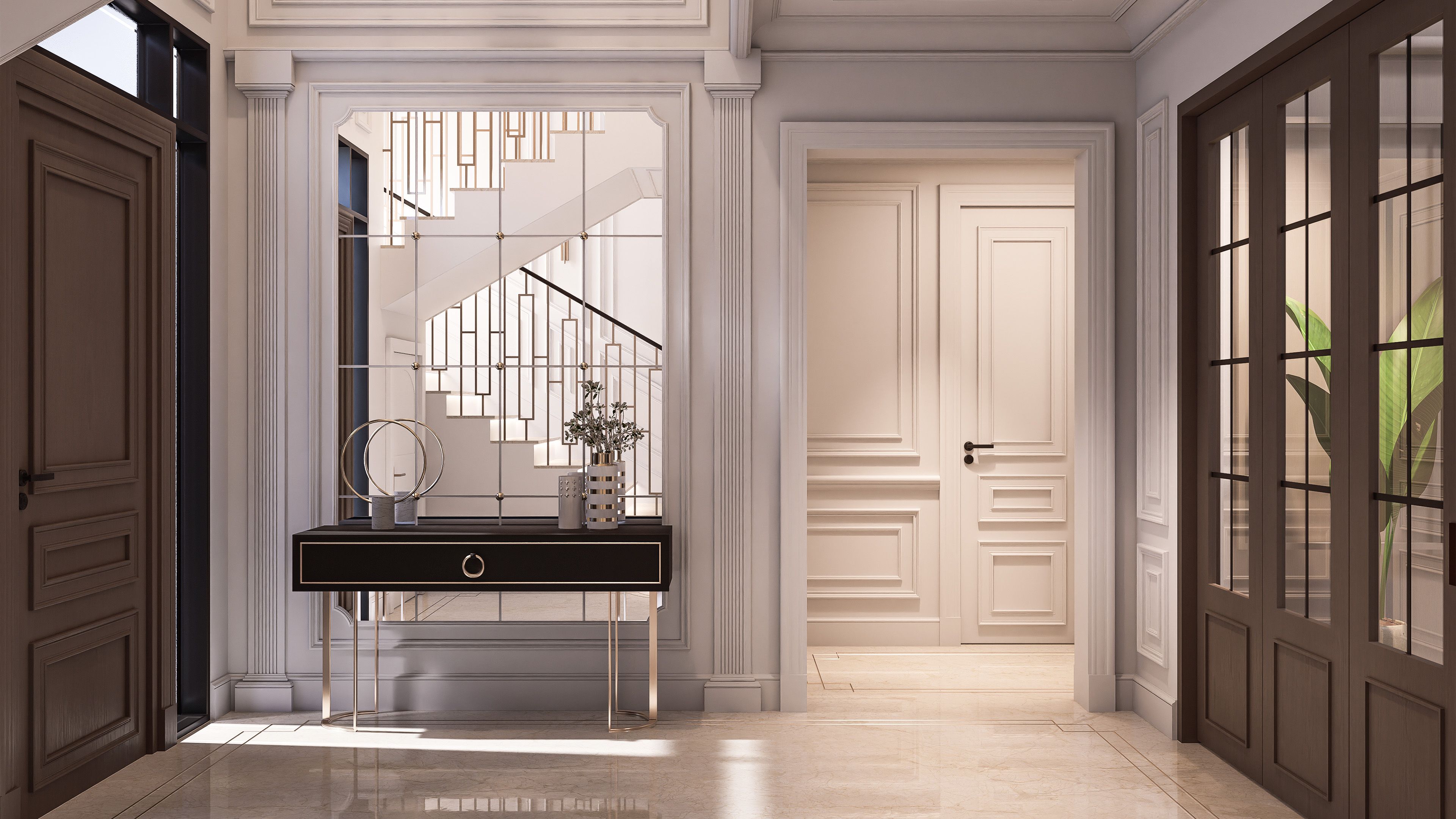 The Villa Community - V14 - Design and Build - Interior Design - Entrance Lobby - Corridor