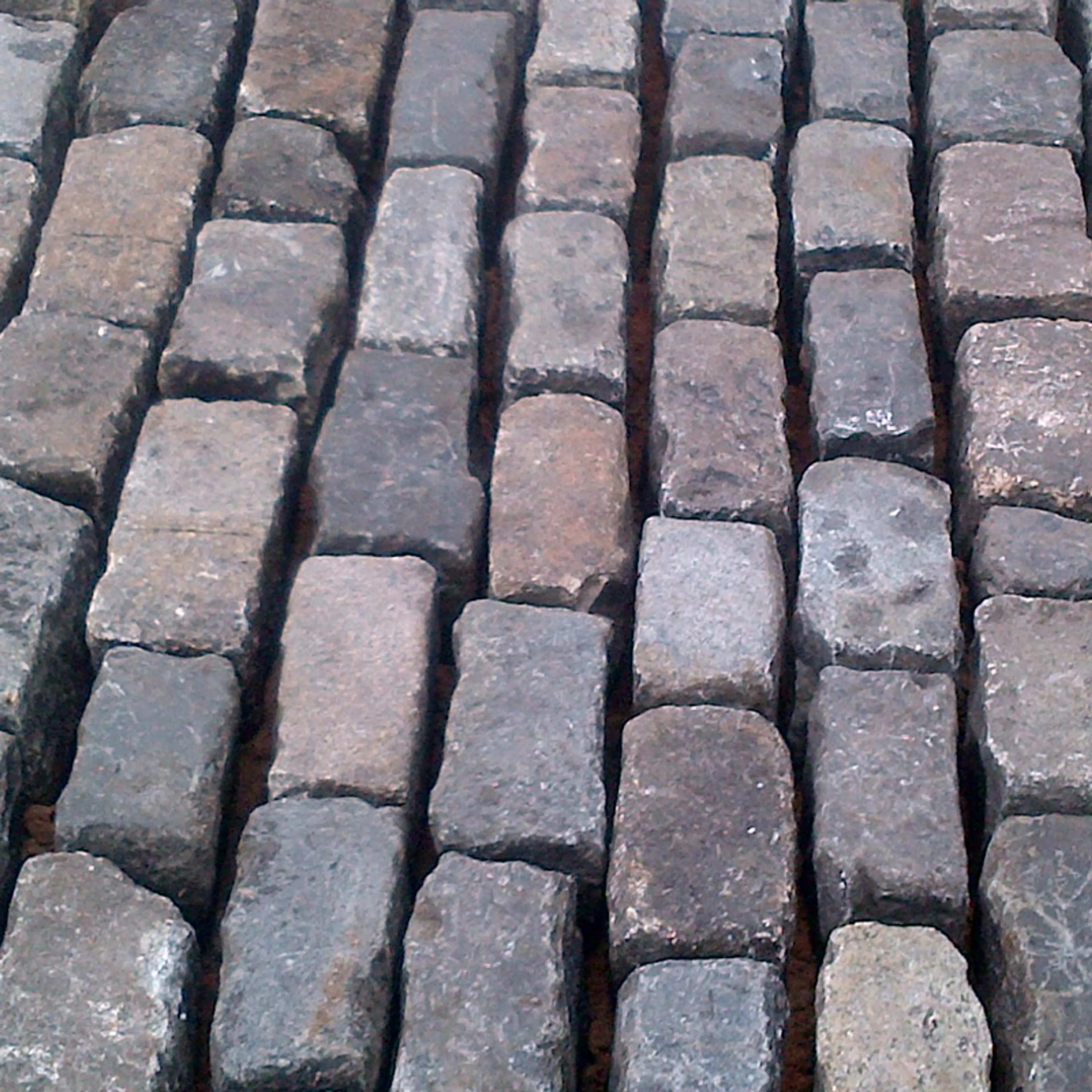 Reclaimed Street Granite Cobbles