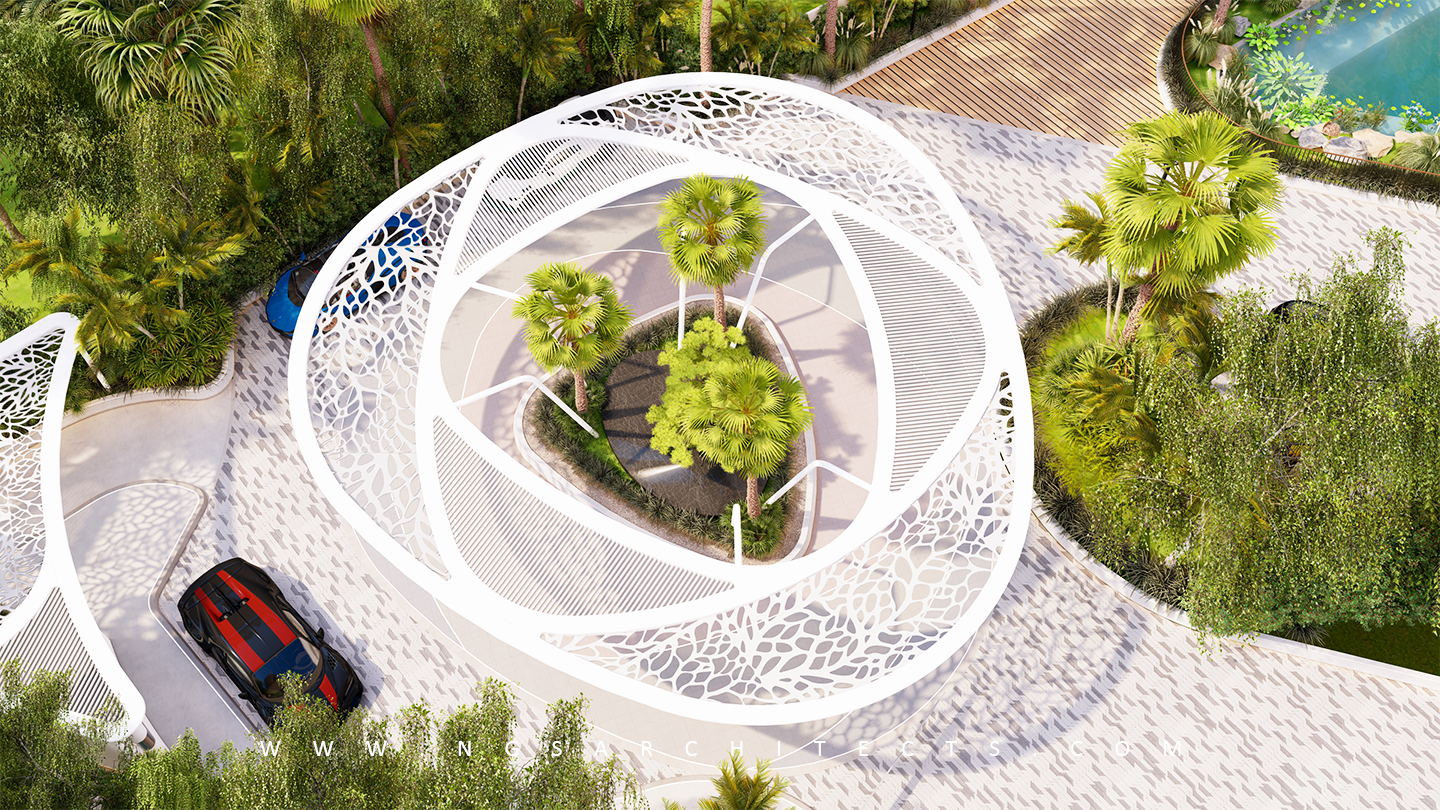  Al Barari - The Bay (Drop Off / Welcome Center) - Dubai - UAE - Landscape Design