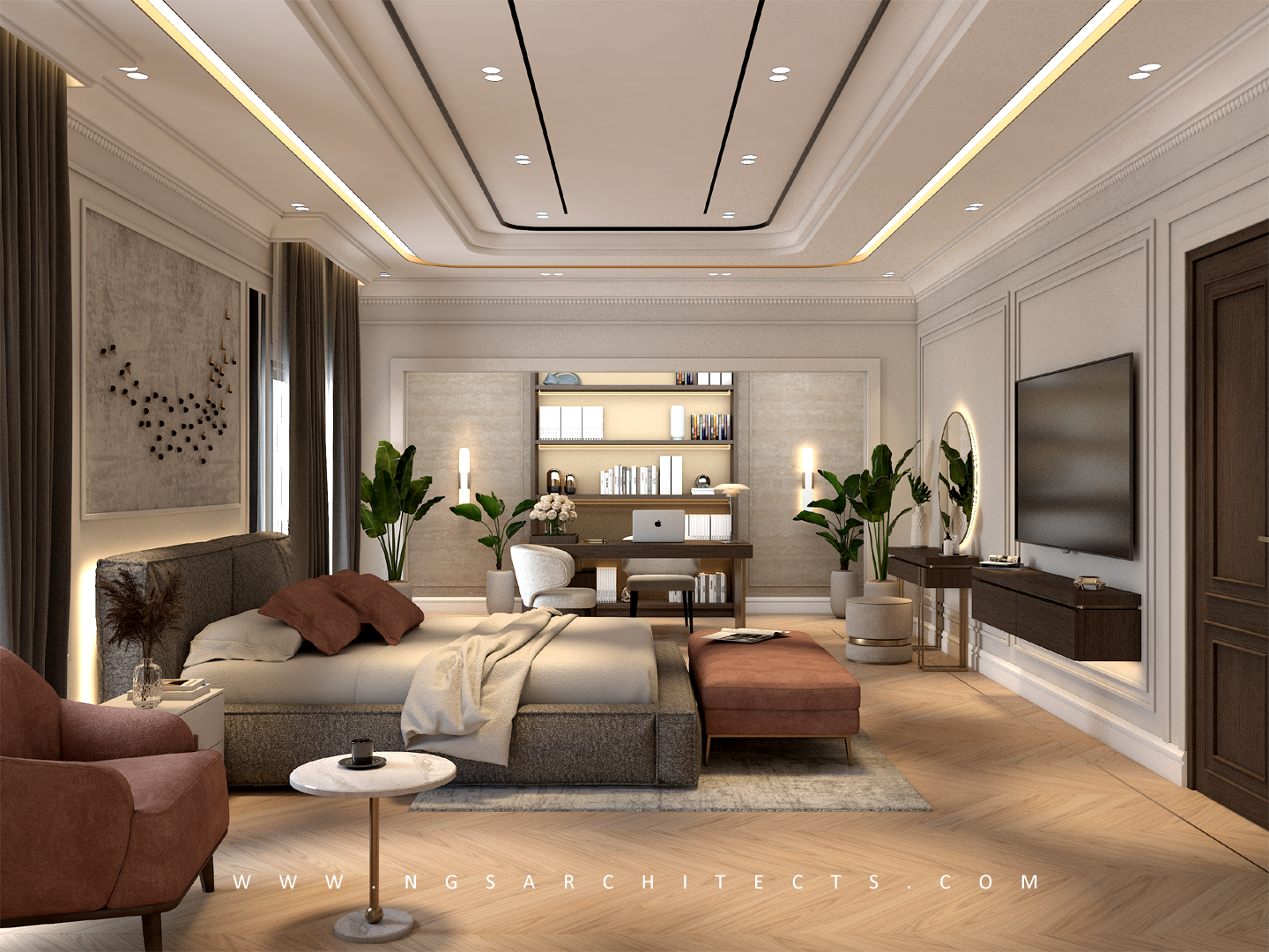 The Villa Community - V18 - Design and Build - Interior Design - Master Bedroom 2