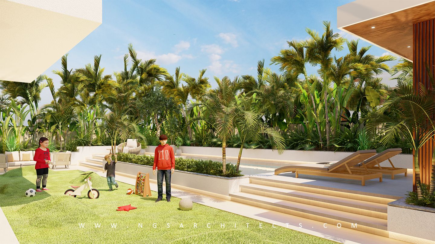 Yas West - Aldar - Yas Island - Abu Dhabi - Landscape Design & Build