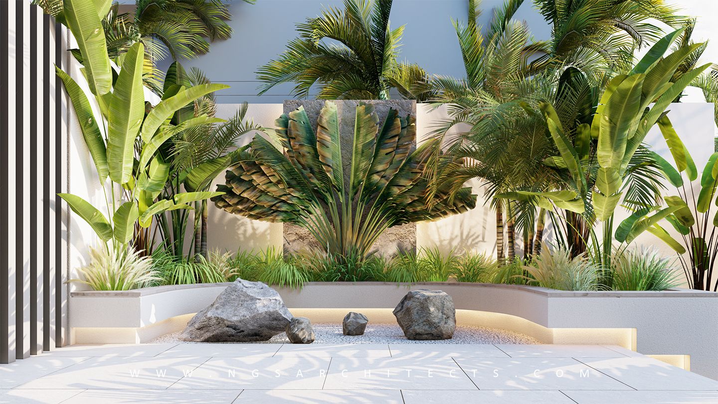 Golf Grove V.141 - Landscape Design & Build - Dubai Hills Estate - UAE