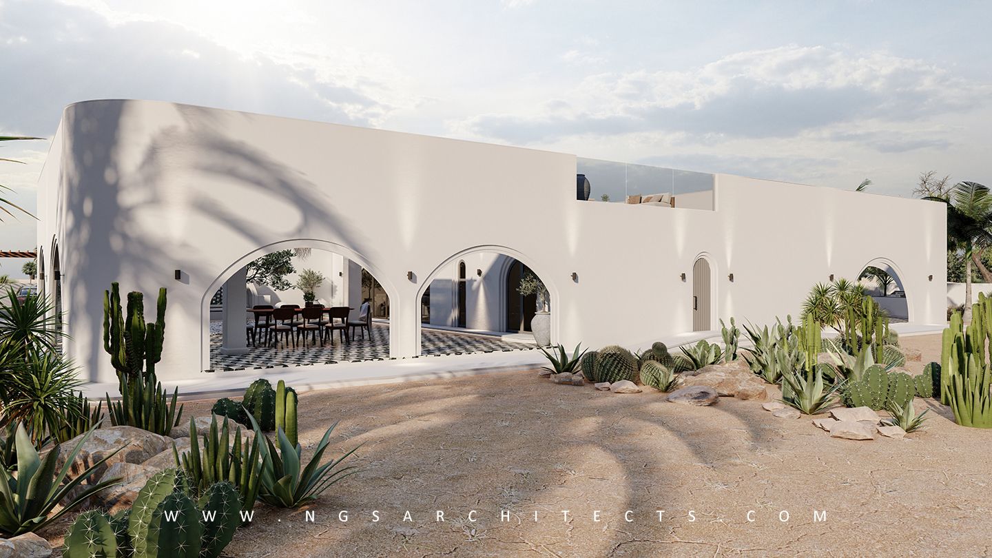 Sharjah - Villa Oasis - Architecture Design