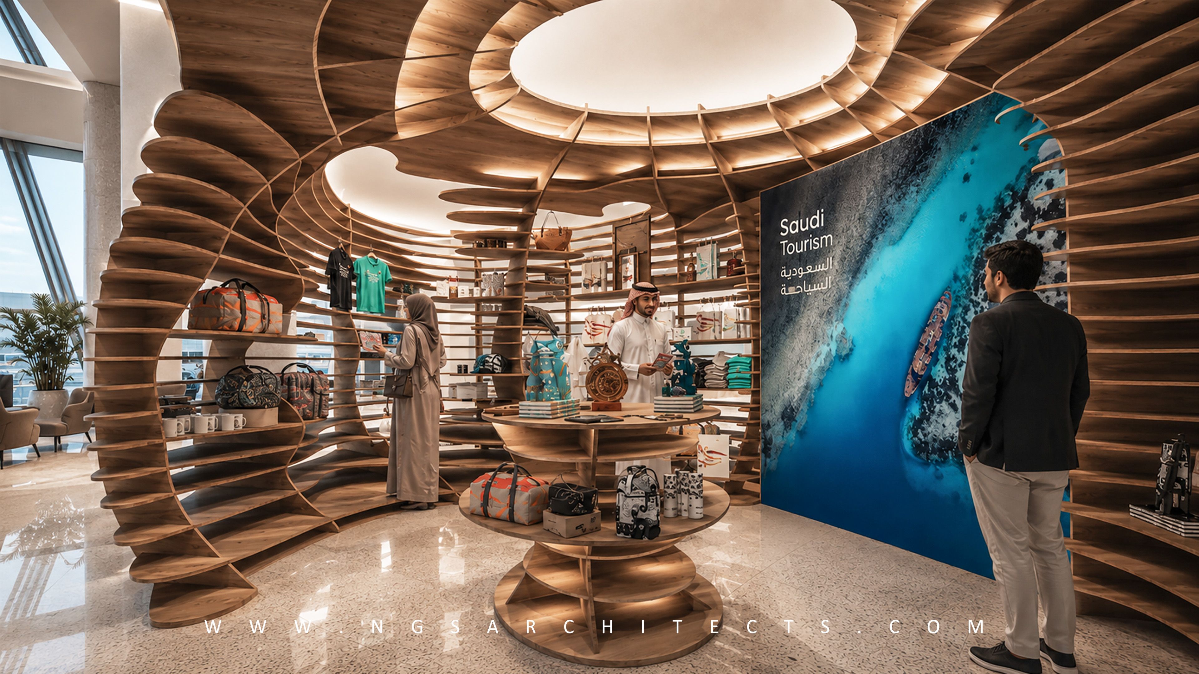 Tourist Pavillion - Saudi Arabia