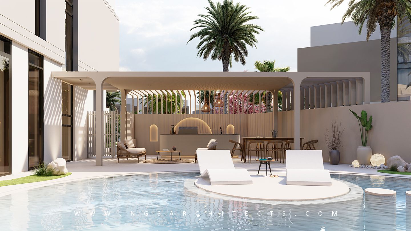 Dubai Hills Estate - UAE - Golf Grove Villa122 - Design and Build - Landscape Architecture