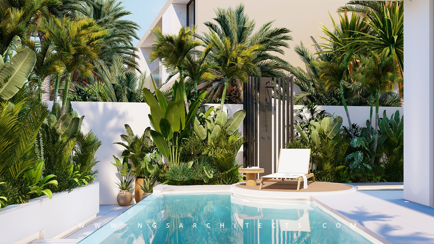 Golf Grove V93 - Landscape Design - Dubai Hills Estate - UAE