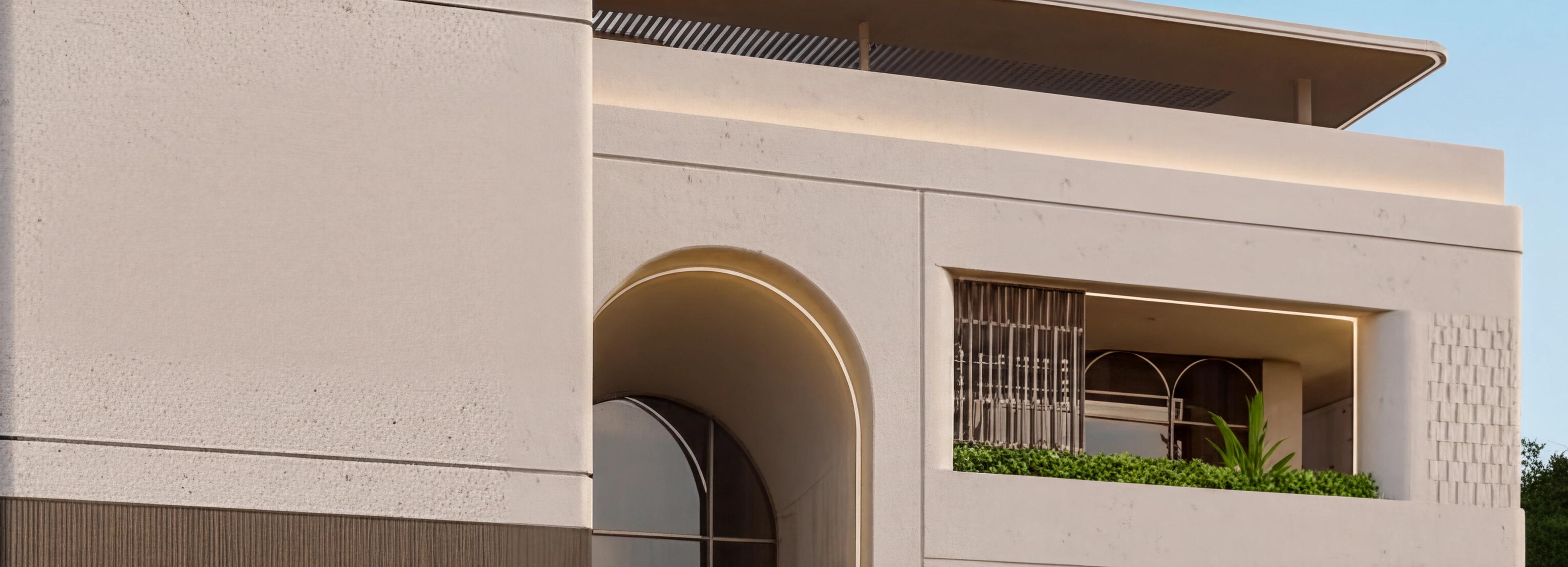 The Pearl Jumeirah - Zone F - Architecture Villa Design - Dubai - UAE