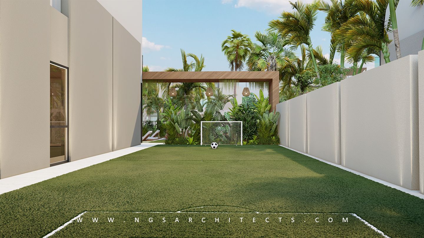 Golf Place - Dubai Hills Estate - Congo Inspired Landscape Design - Dubai - UAE