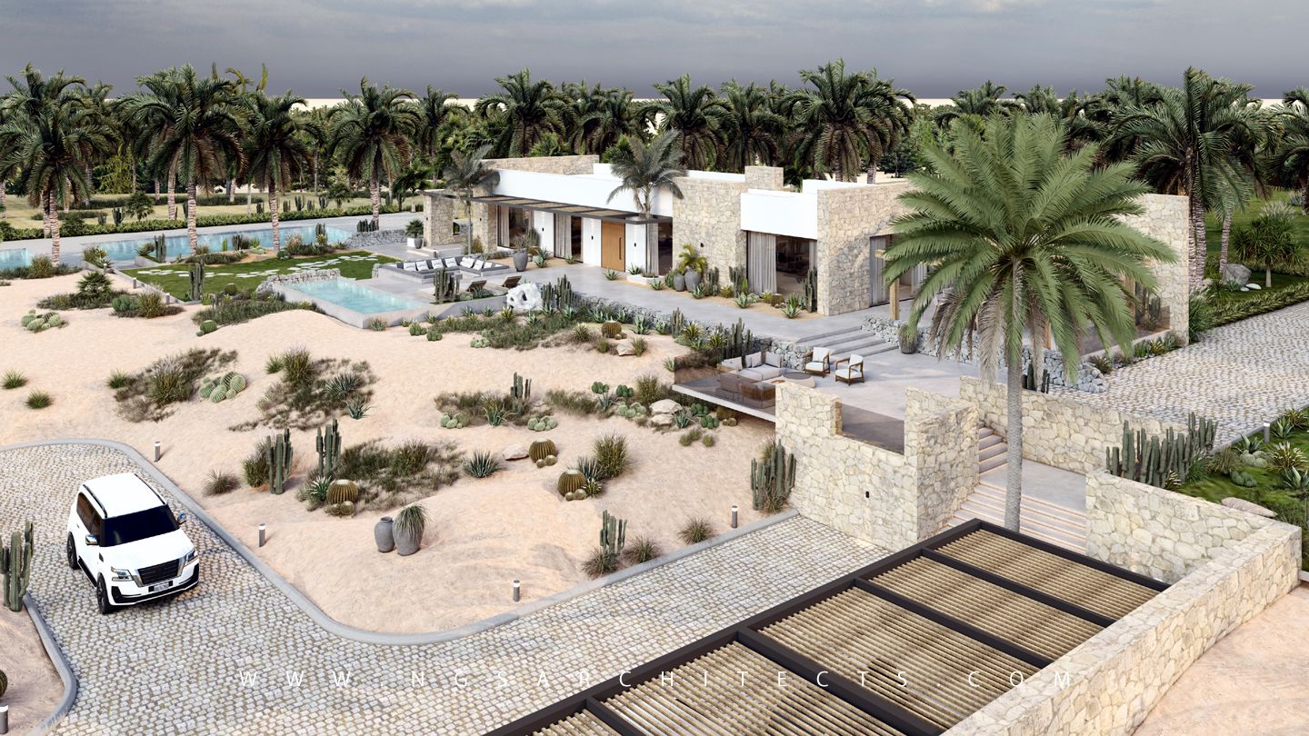 Sharjah - Villa Arida - Architecture - Landscape Design
