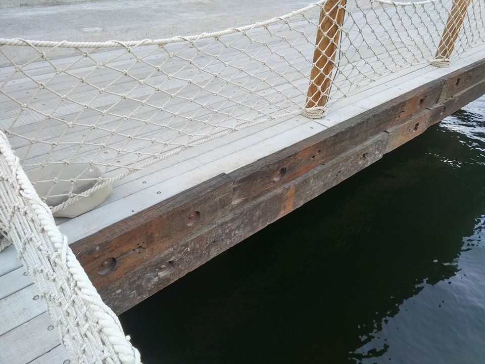 Marsa Al Seef - Reclaimed Railway Sleepers - Dubai - UAE