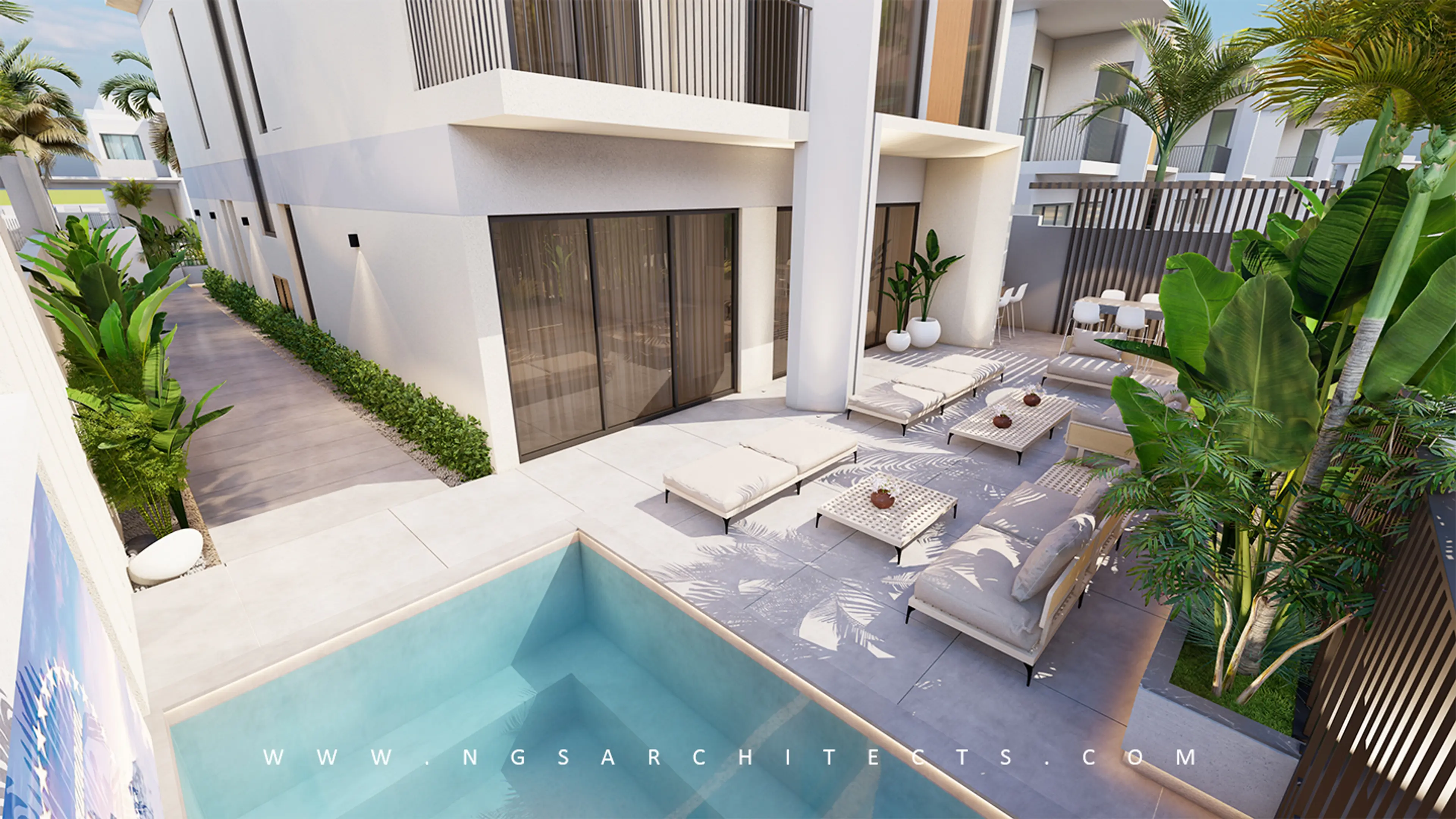 Tilal Al Ghaf - Harmony Villa - Landscape Design/Build - Dubai - UAE
