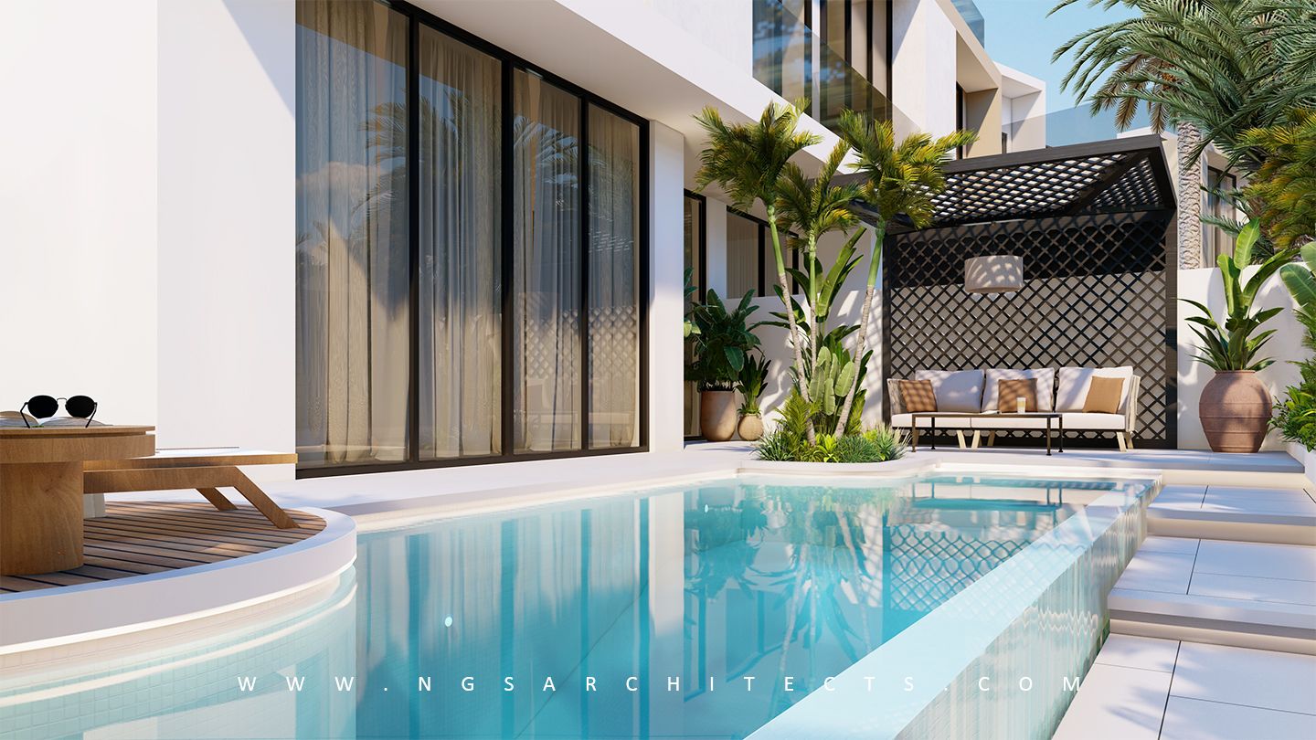 Golf Grove V93 - Landscape Design - Dubai Hills Estate - UAE