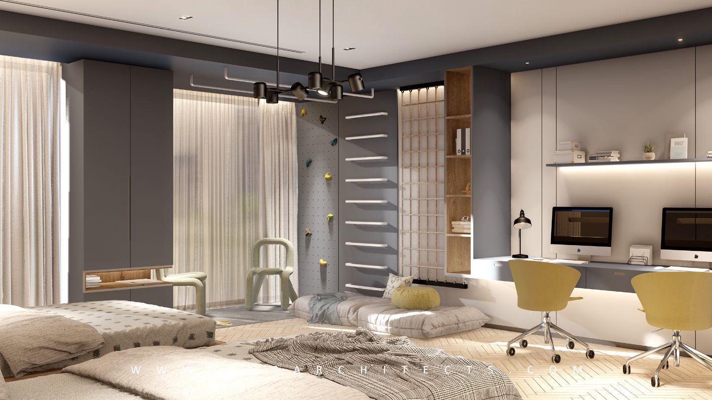 The Villa Community - V18 - Design and Build - Interior Design - Boys Bedroom