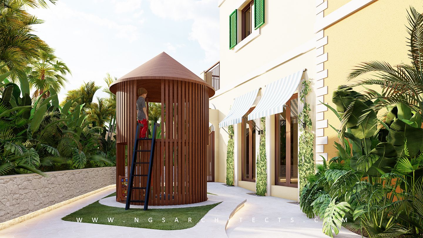 Sur La Mer - Guatemalan Inspired Landscape Design and Build - Dubai - UAE