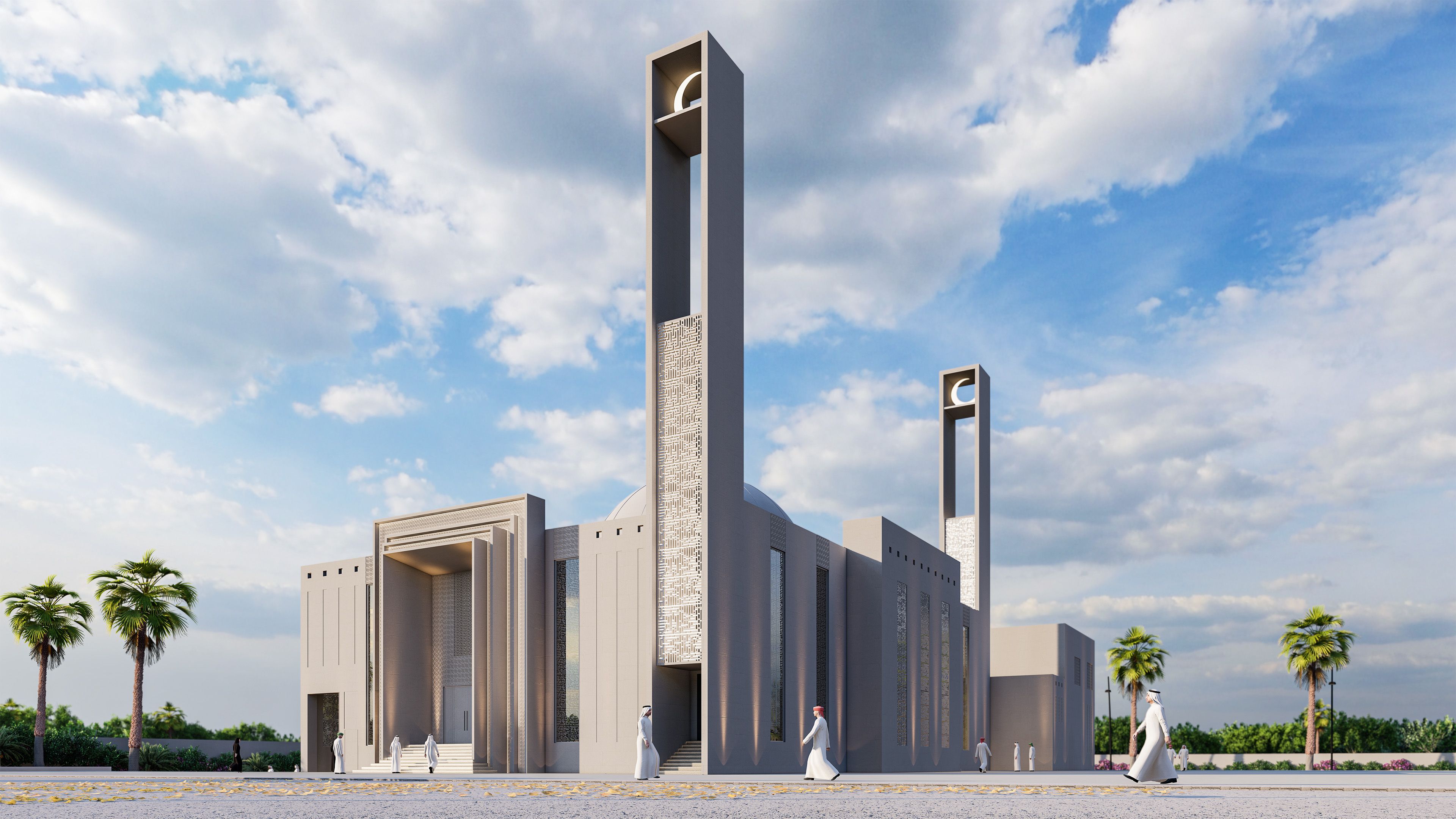 Mosque - Architecture - Dubai - UAE