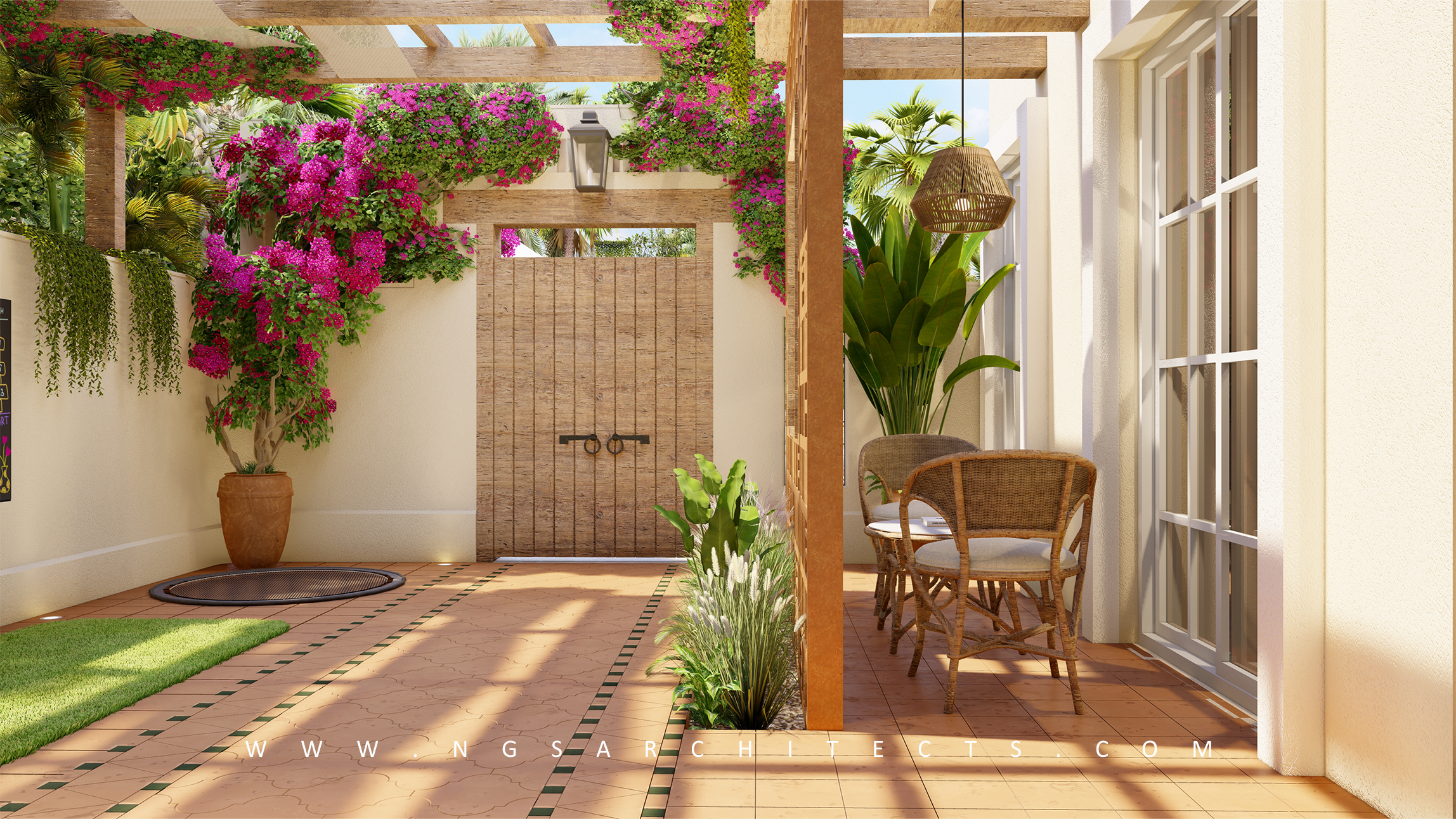 Arabian Ranches - Reem 1 - V128 - Dubai UAE - Landscape Design & Build