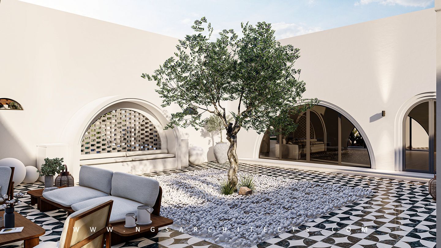 Sharjah - Villa Oasis - Architecture Design