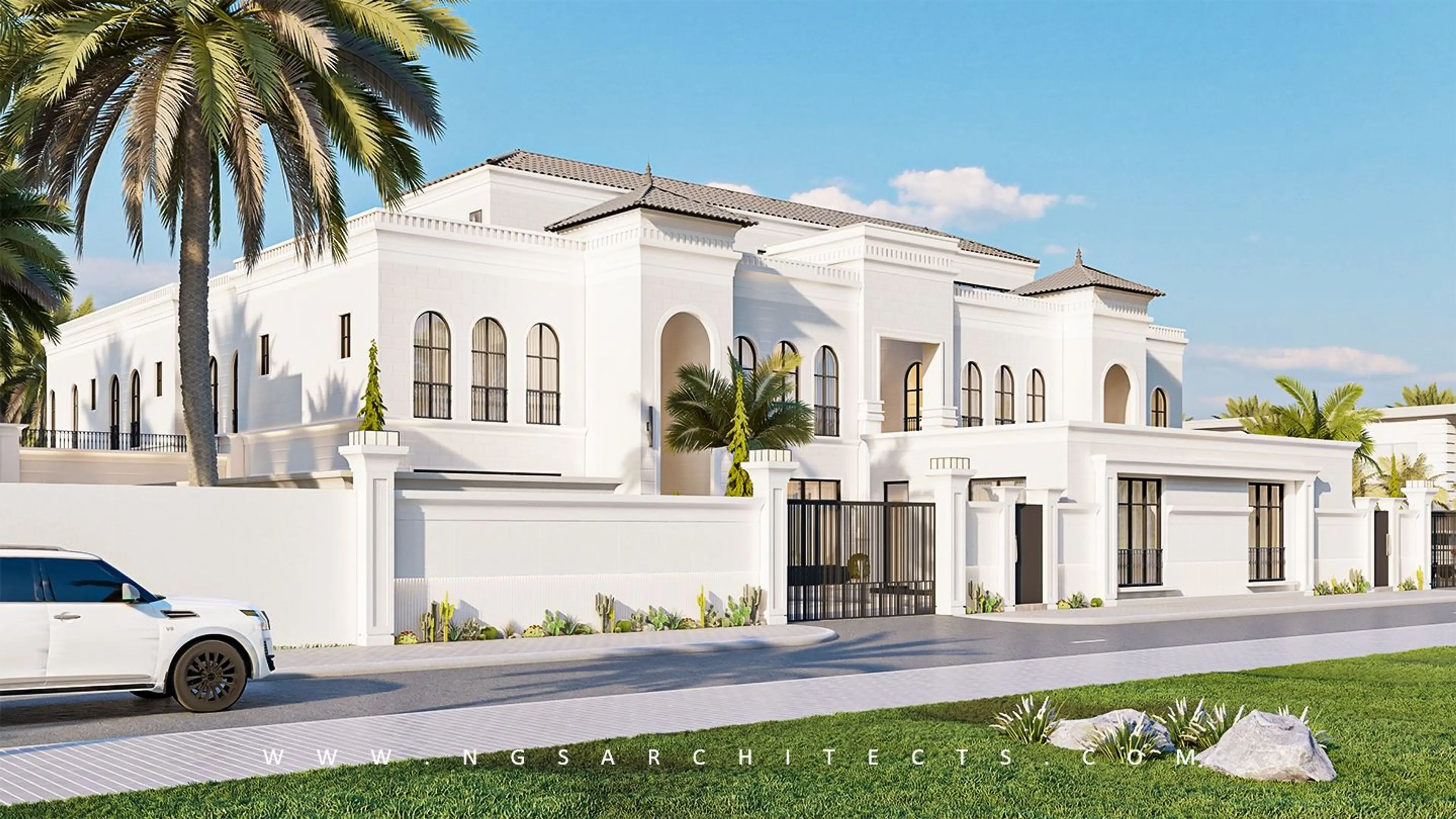 Al Khawaneej Villa - Architecture & Landscape Design- Dubai - UAE