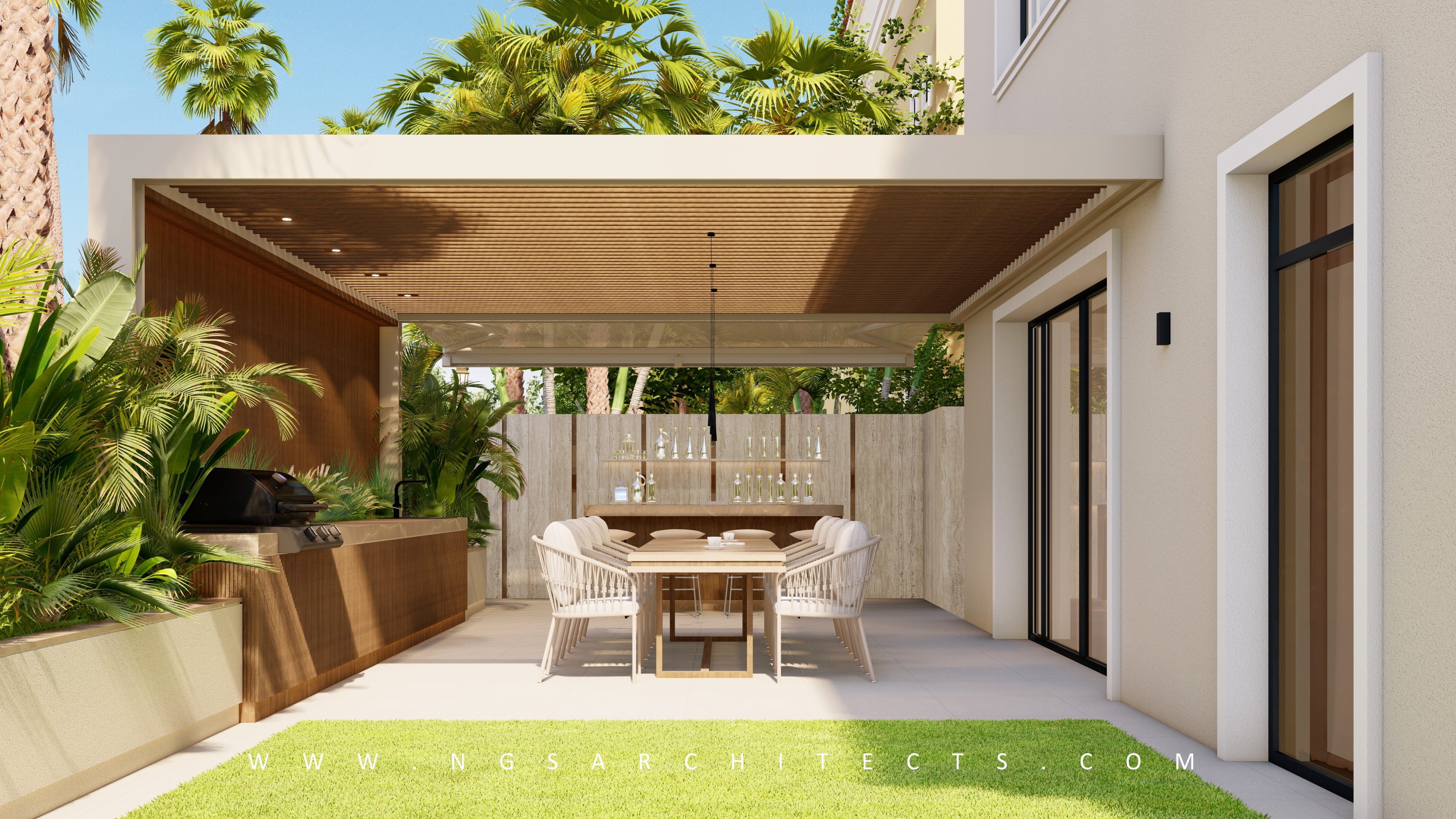 The Villa Community - Centro CC10 - Villa 7 - Dubai - UAE - Landscape Design (Client - Private)
