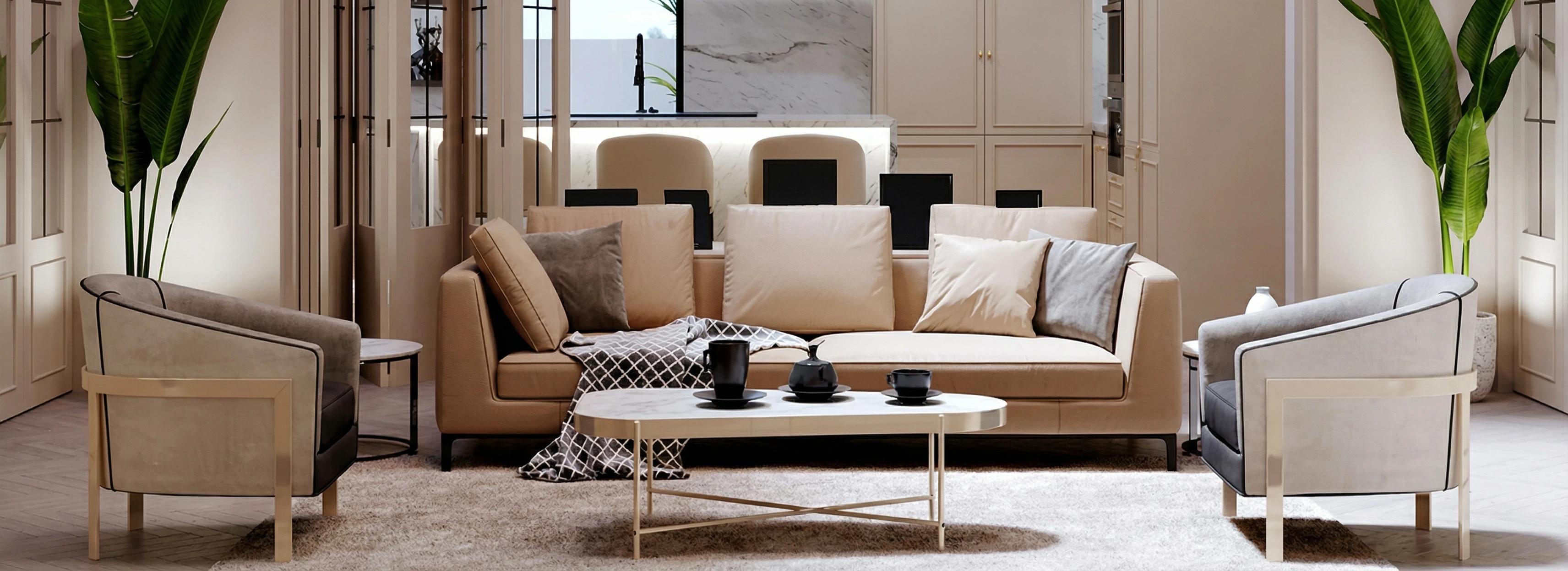 The Villa Community - CC4 - Design and Build - Interior Design - Family Living and Kitchen