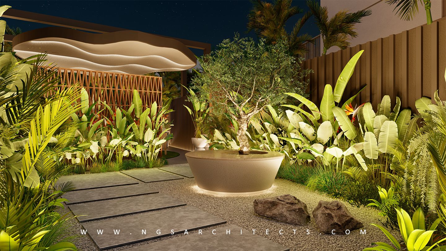 Tilal Al Ghaf - Elan - Dubai UAE - Landscape Design & Build