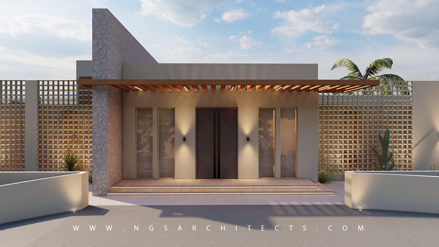 Sharjah - Sandscape Retreat - Architecture Design