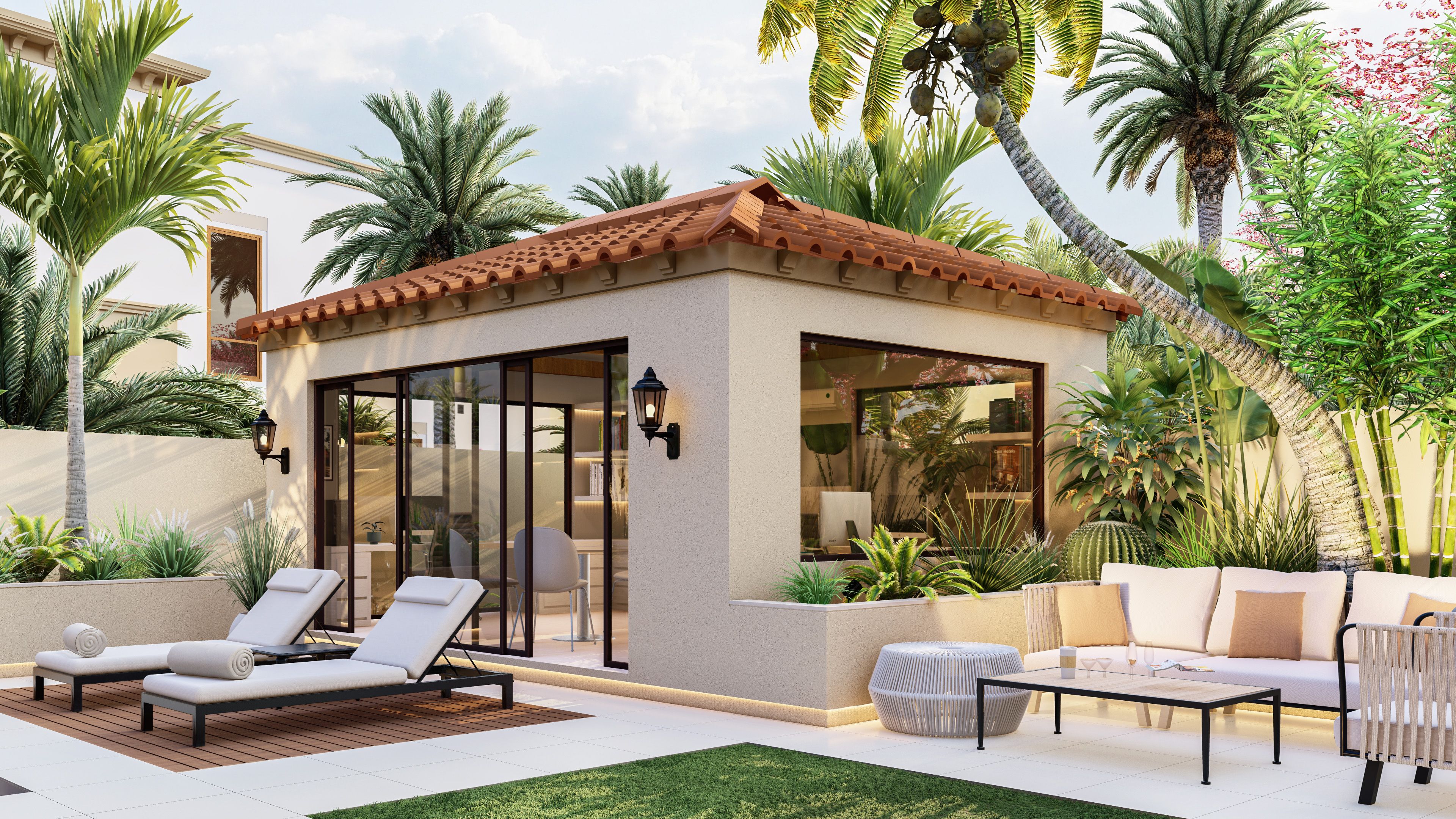 Palma - Arabian Ranches 2 - Dubai - Side Extension + Landscape Design