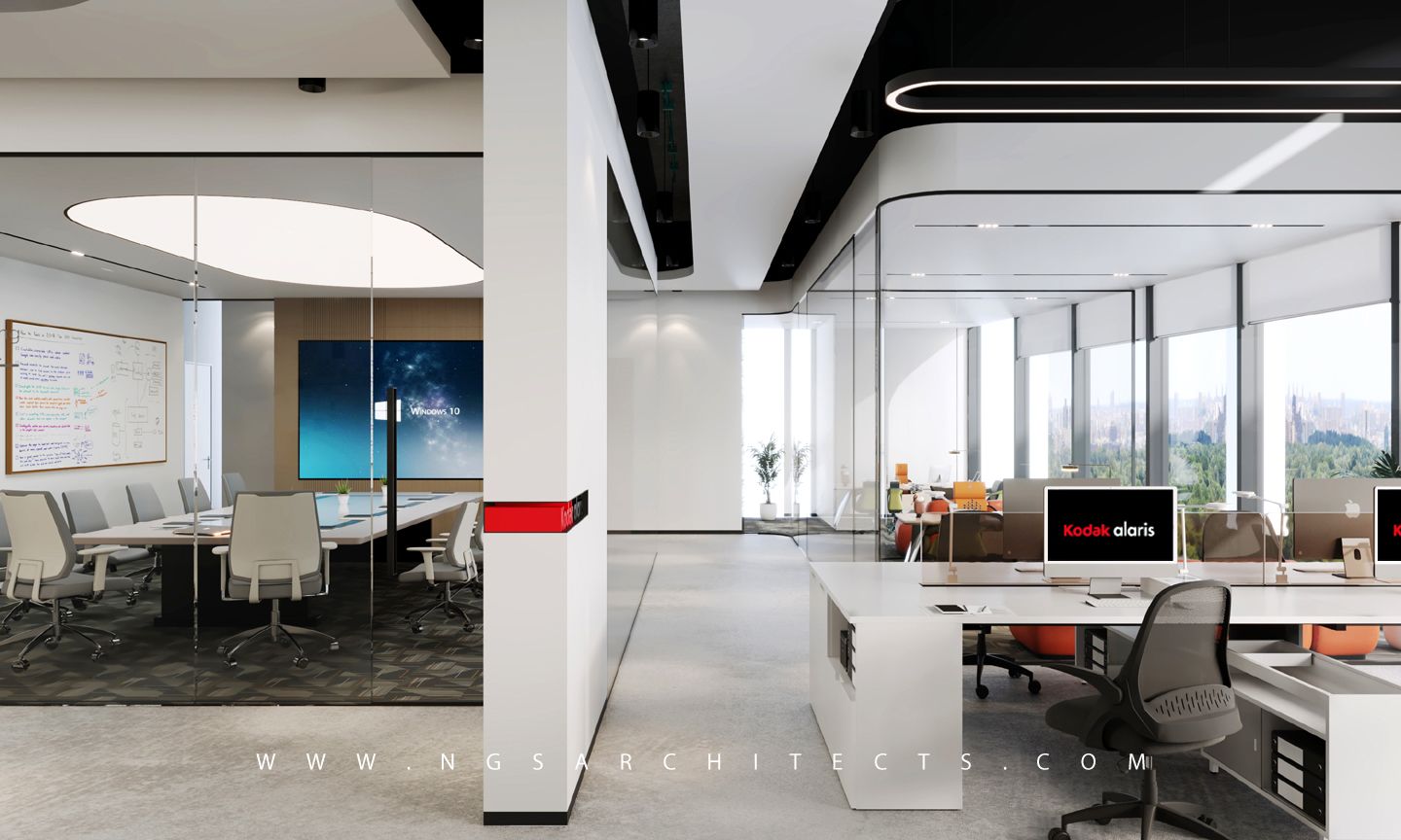 Kodak Alaris - Office Interior Design & Build - Production City - Dubai - UAE