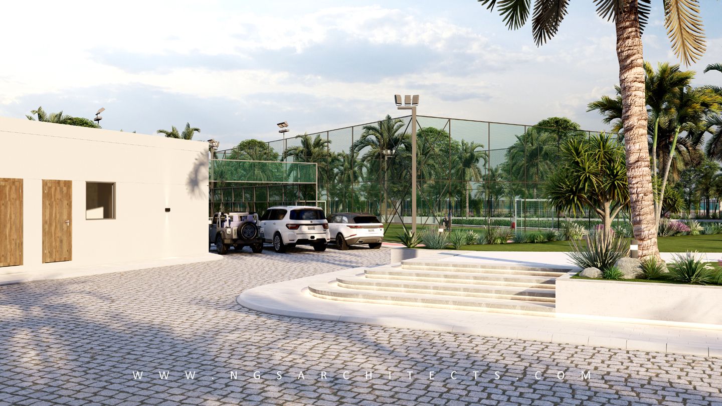 Beach Front Property - Private Client - Landscape Design - Sharjah - UAE